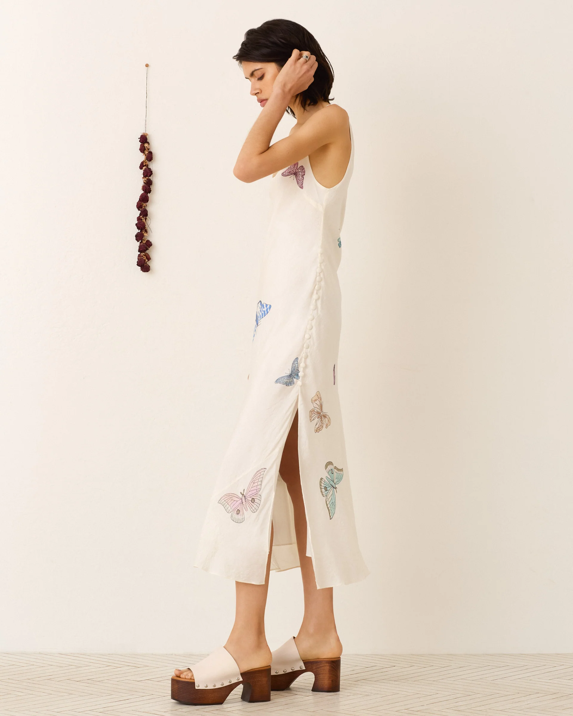 Adele Butterfly Garden Dress - Image 3