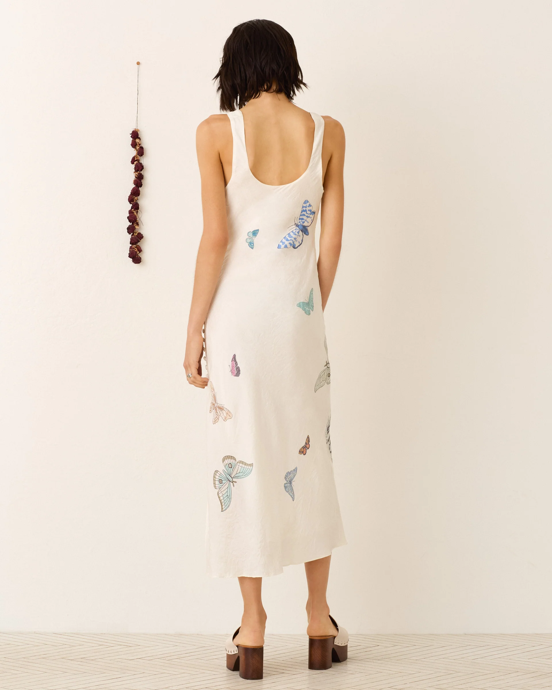 Adele Butterfly Garden Dress - Image 4