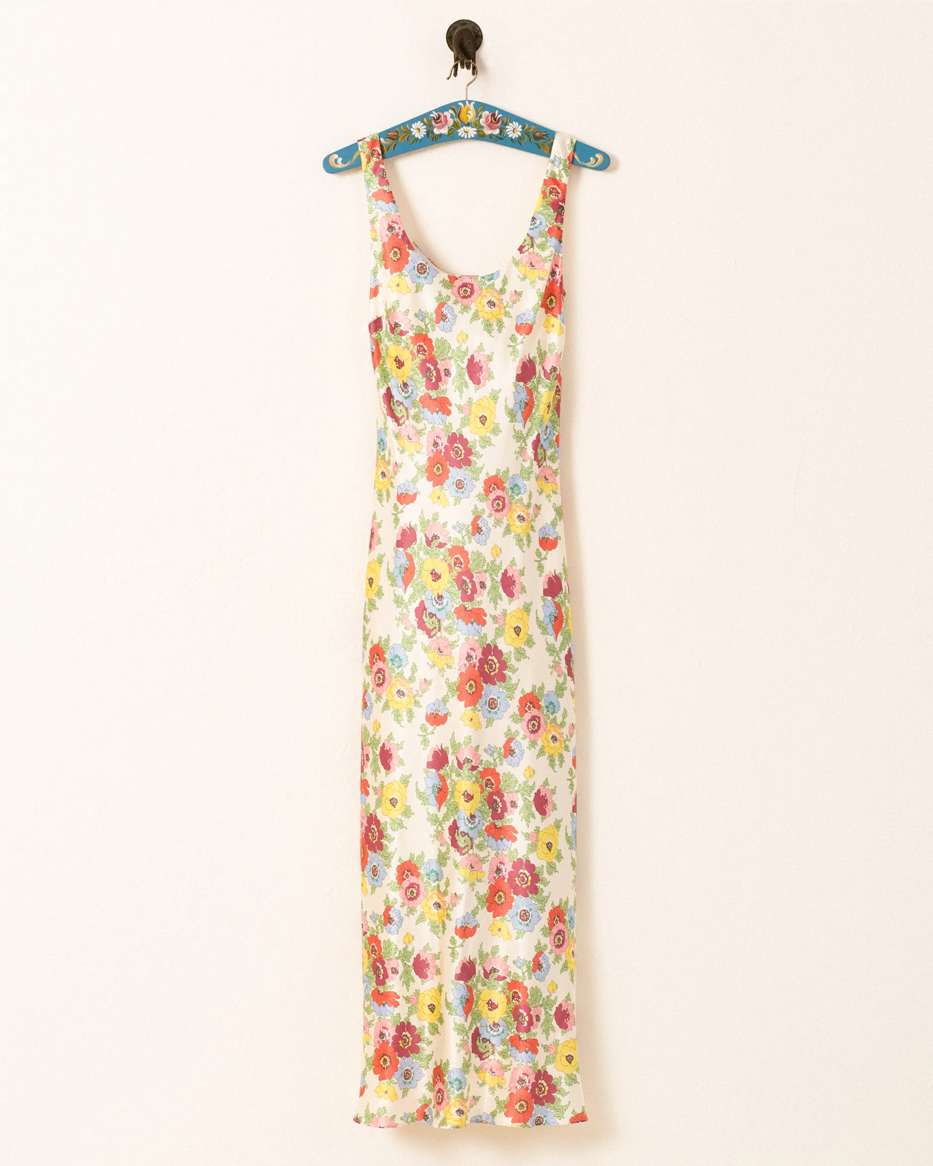 Adele Wildflower Silk Dress - Image 6