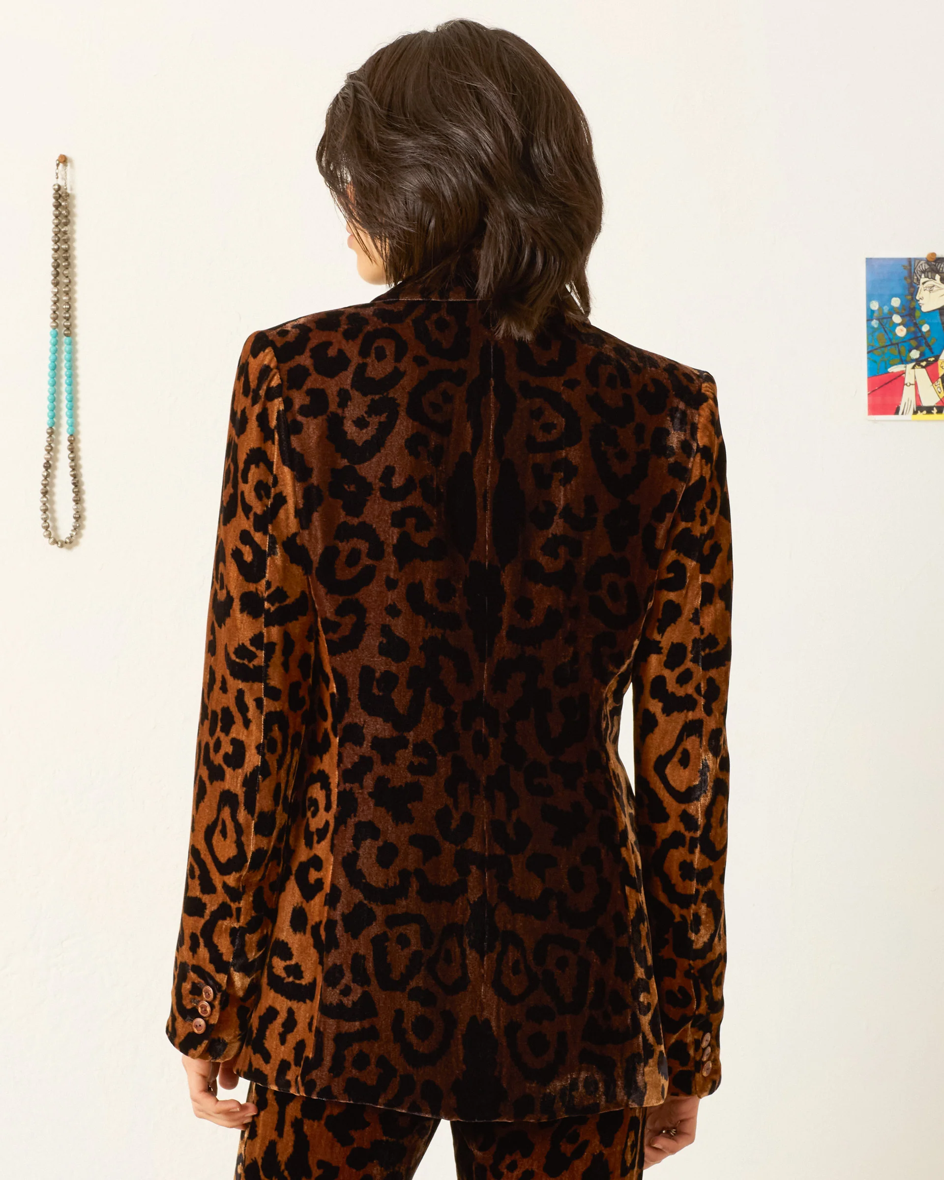 Afternoon Leopard Blazer - Image 2