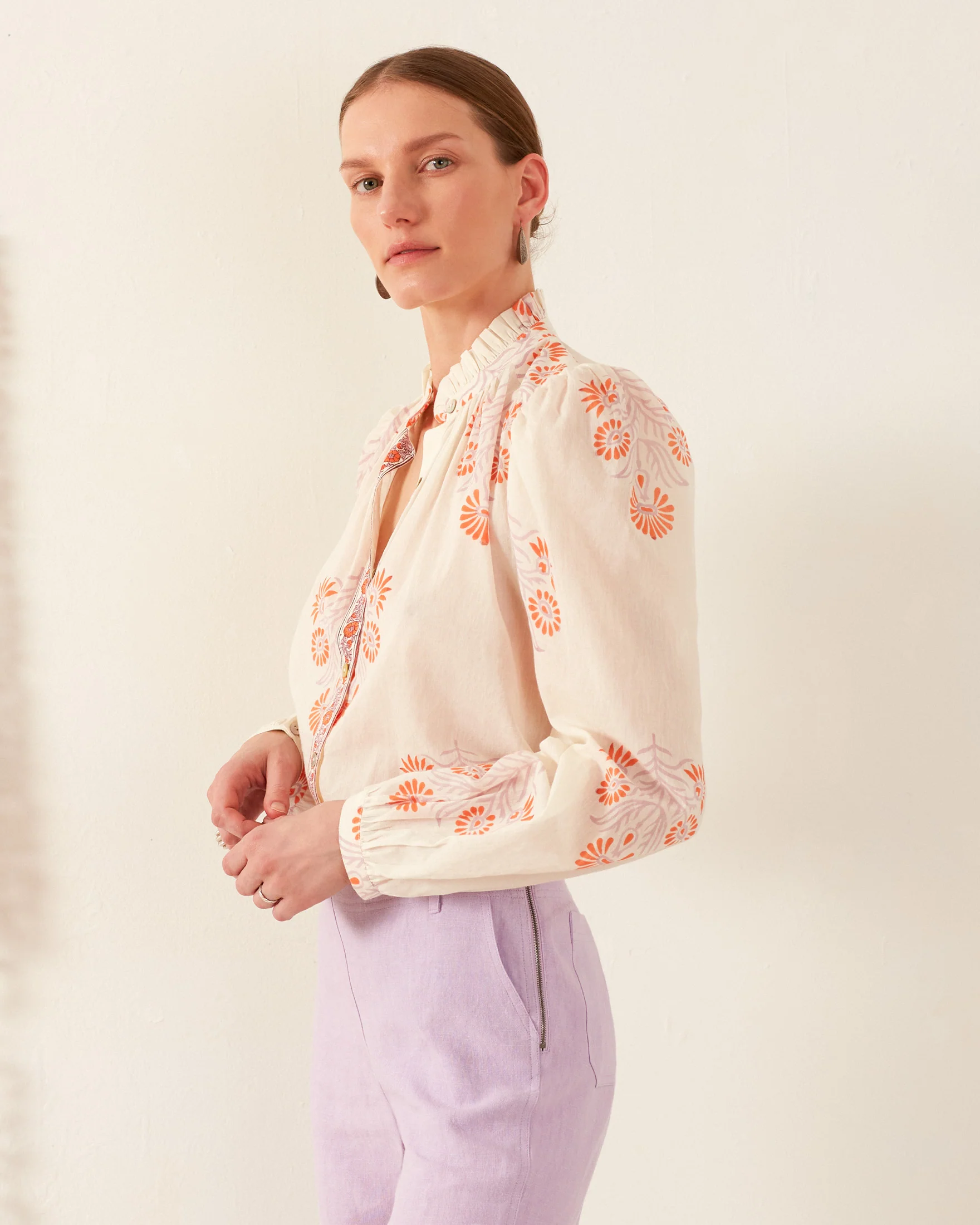 Ana Papaya Aster Shirt - Image 4
