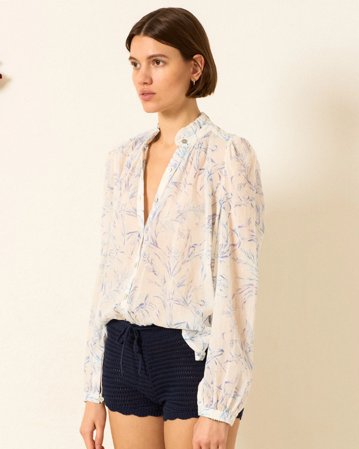 Annabel Avian Toile Shirt - Image 6
