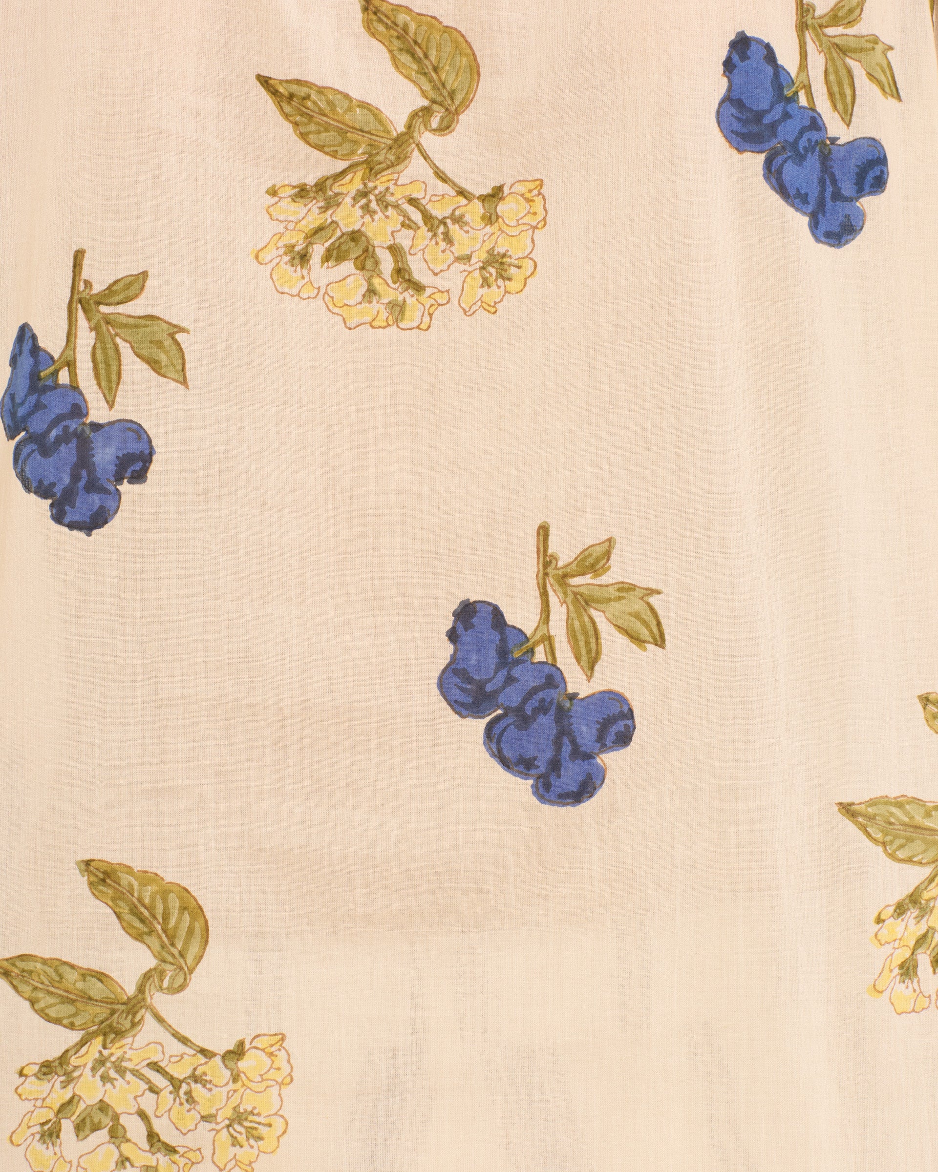 Annabel Blueberry Flora Shirt - Image 3