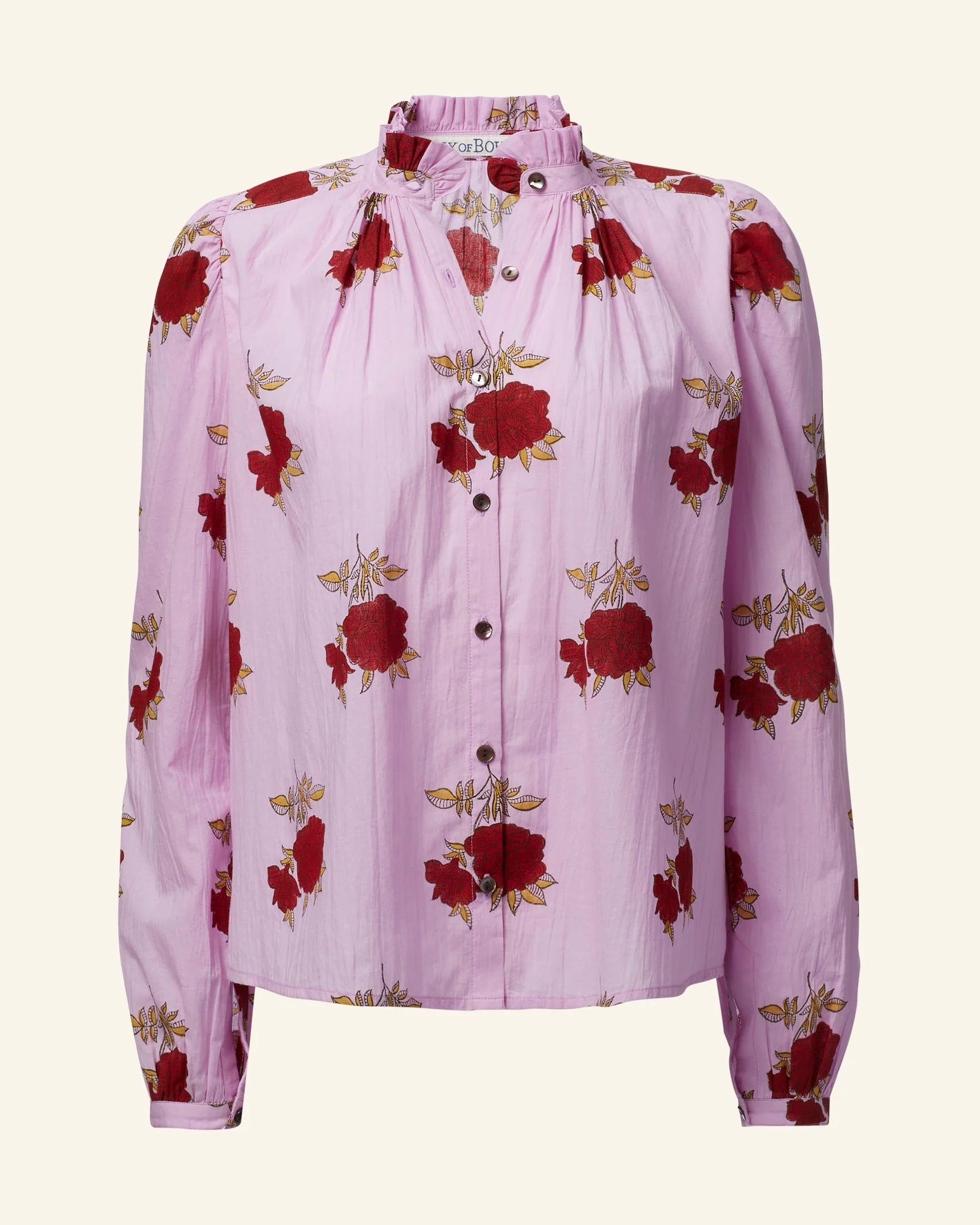 Annabel Ruby Rosette Shirt - Image 2