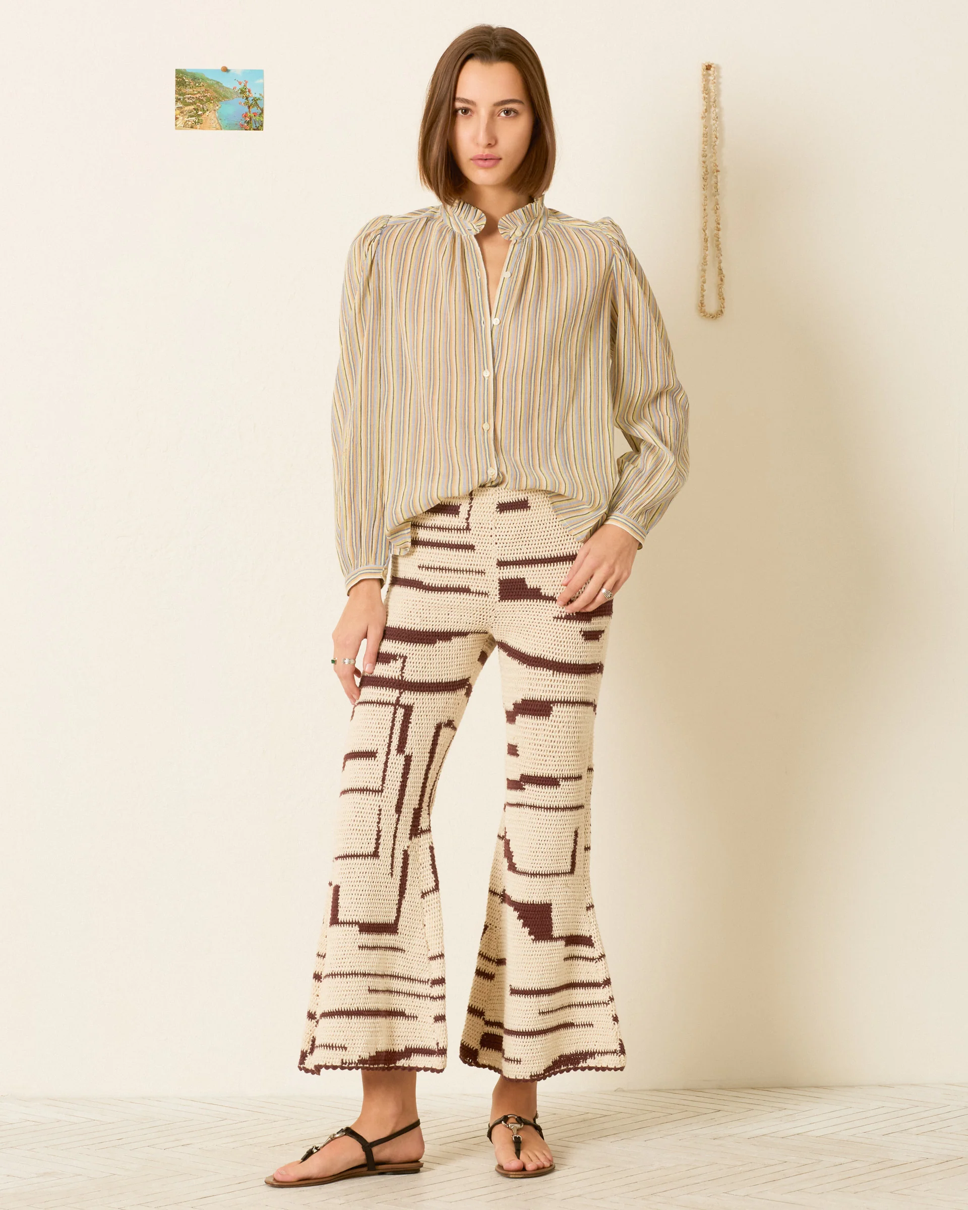 Annabel Sandlilt Stripe Shirt - Image 3