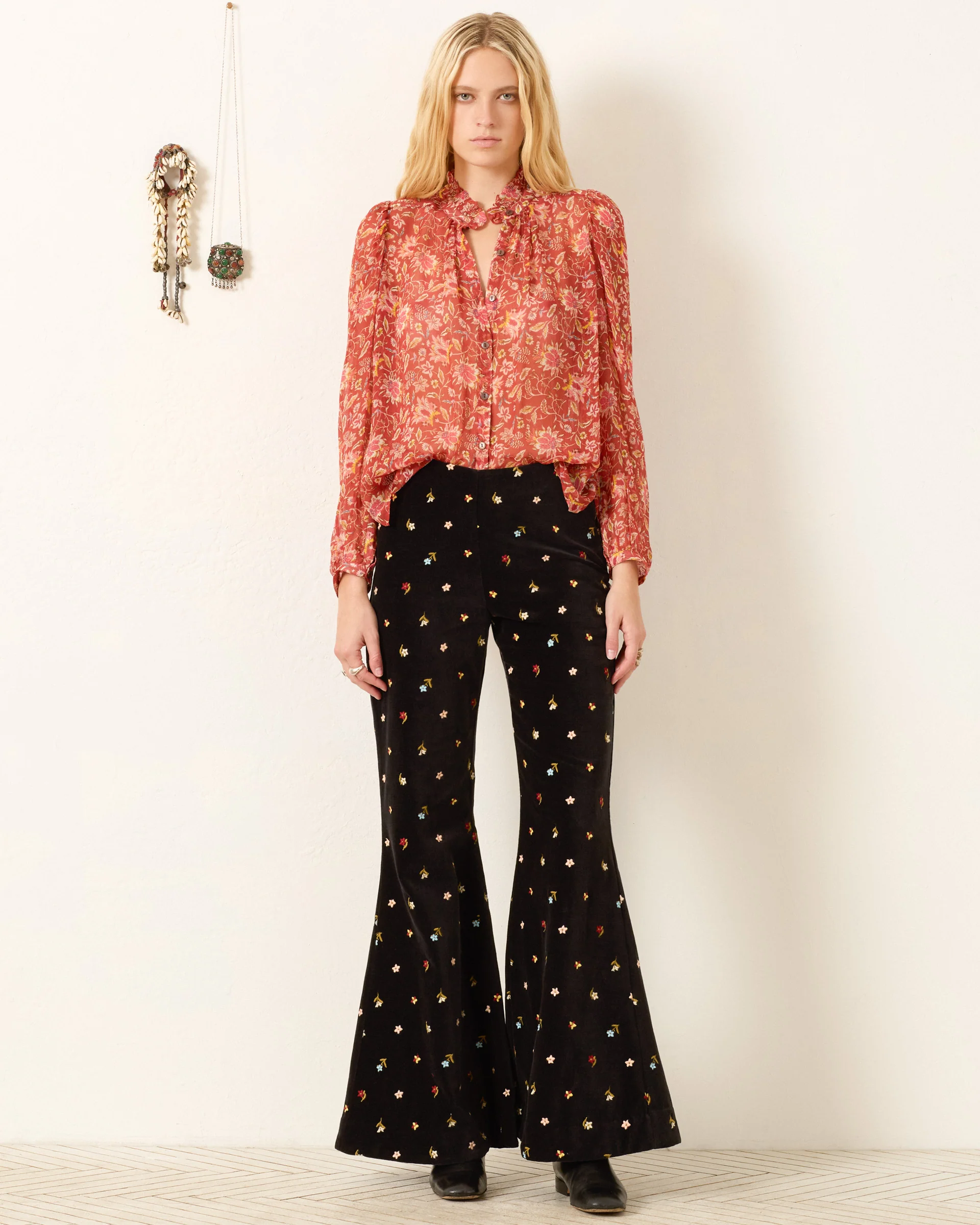 Annabel Sunset Ember Shirt - Image 2