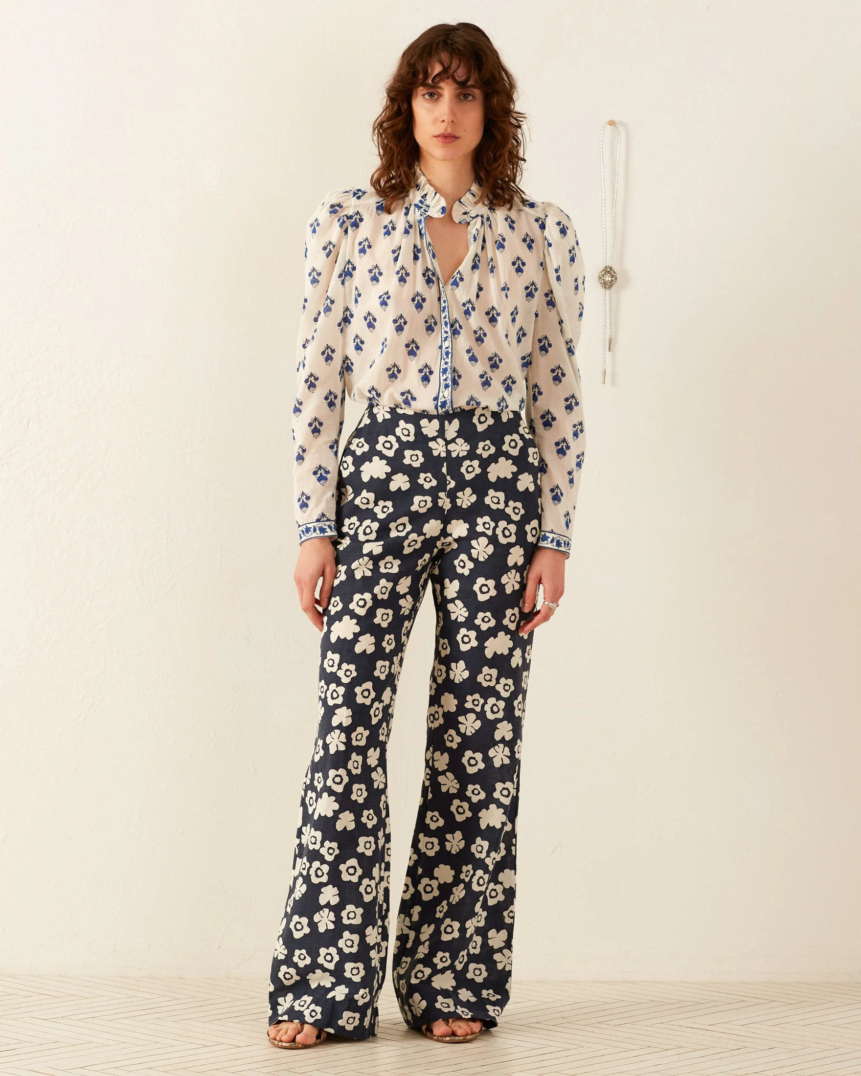 Artemis Indigo Bhutti Shirt - Image 4