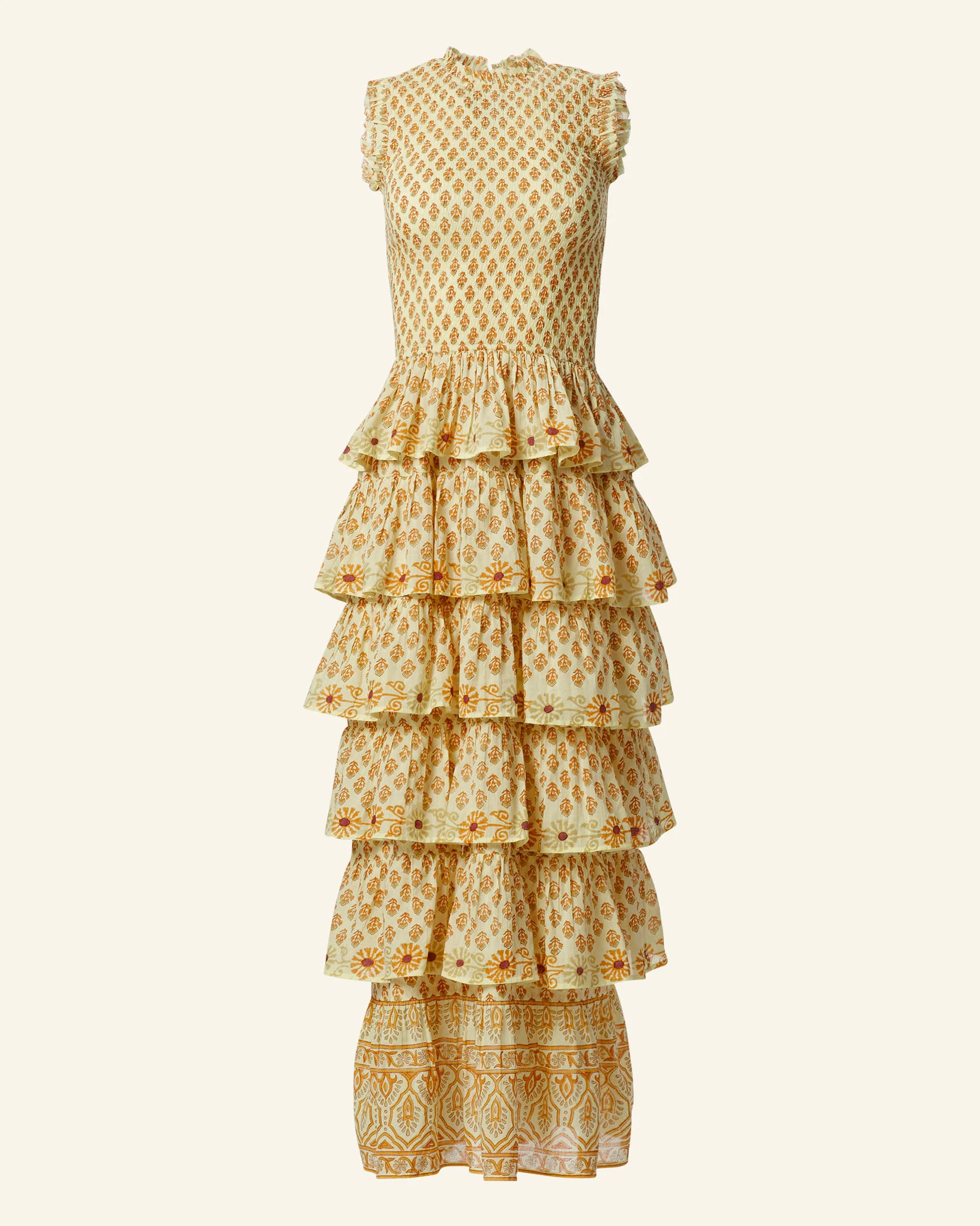 Cabana Saffron Bhutti Dress - Image 4