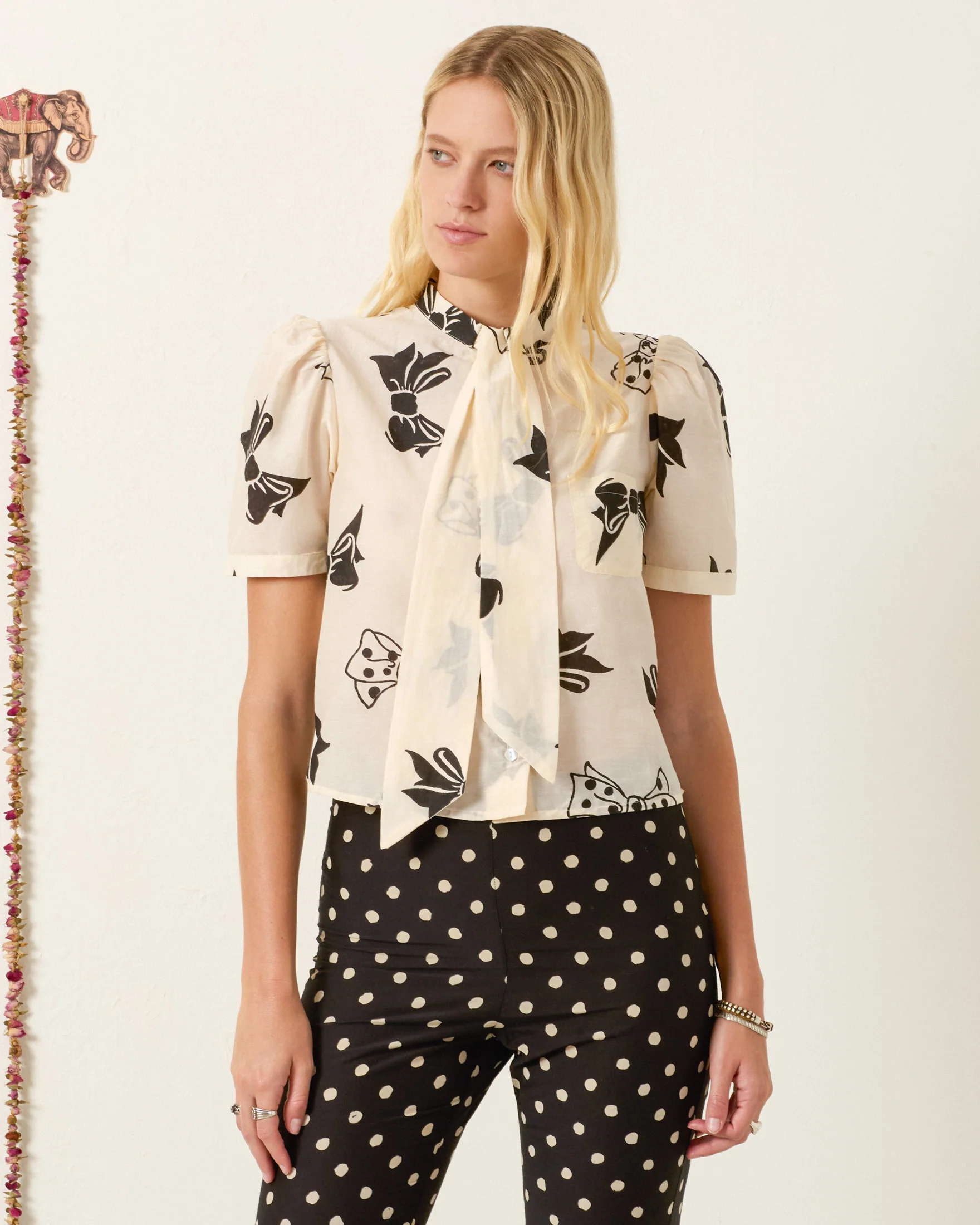 Chance Black Tie Shirt