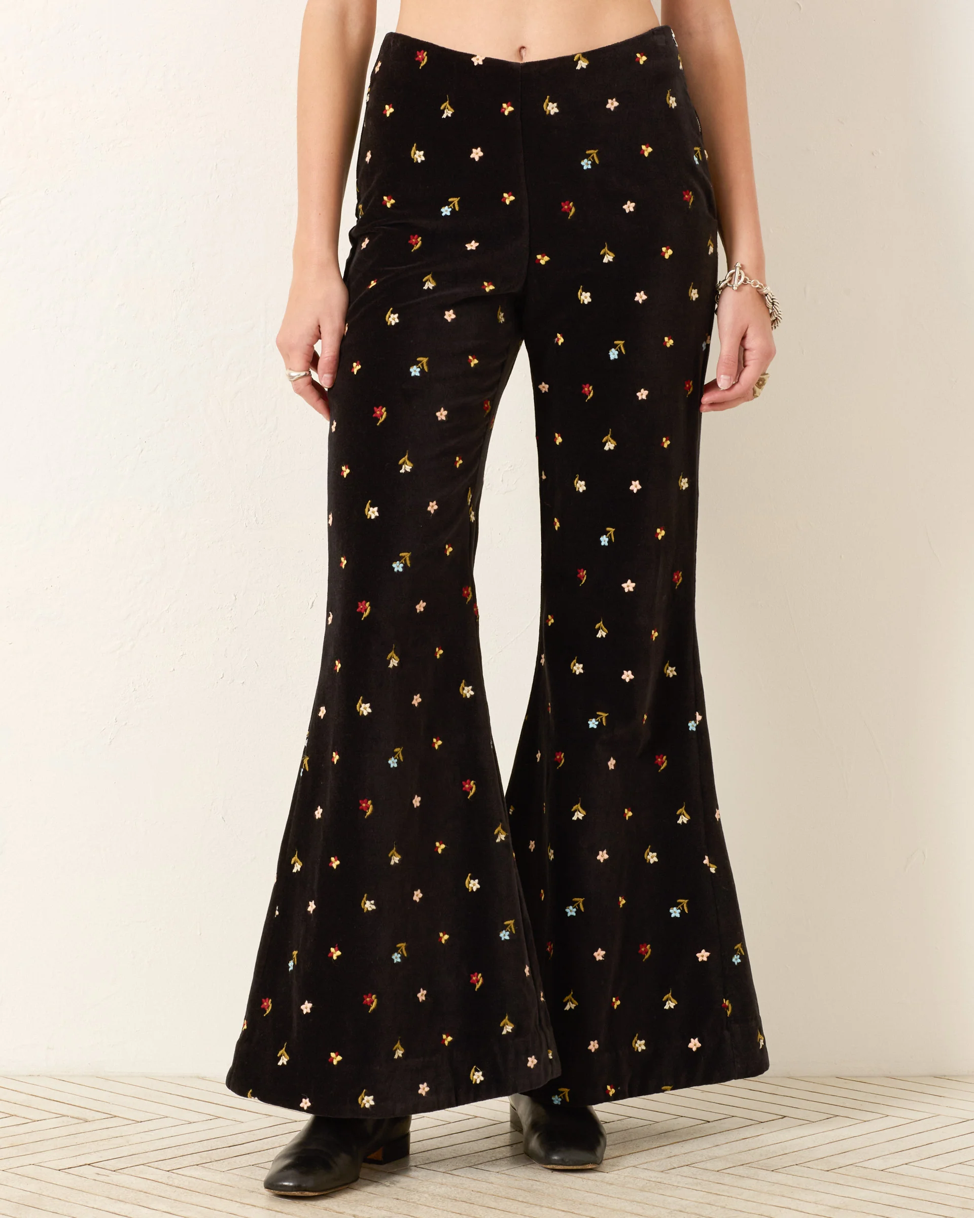 Charlie Onyx Bouquet Pant