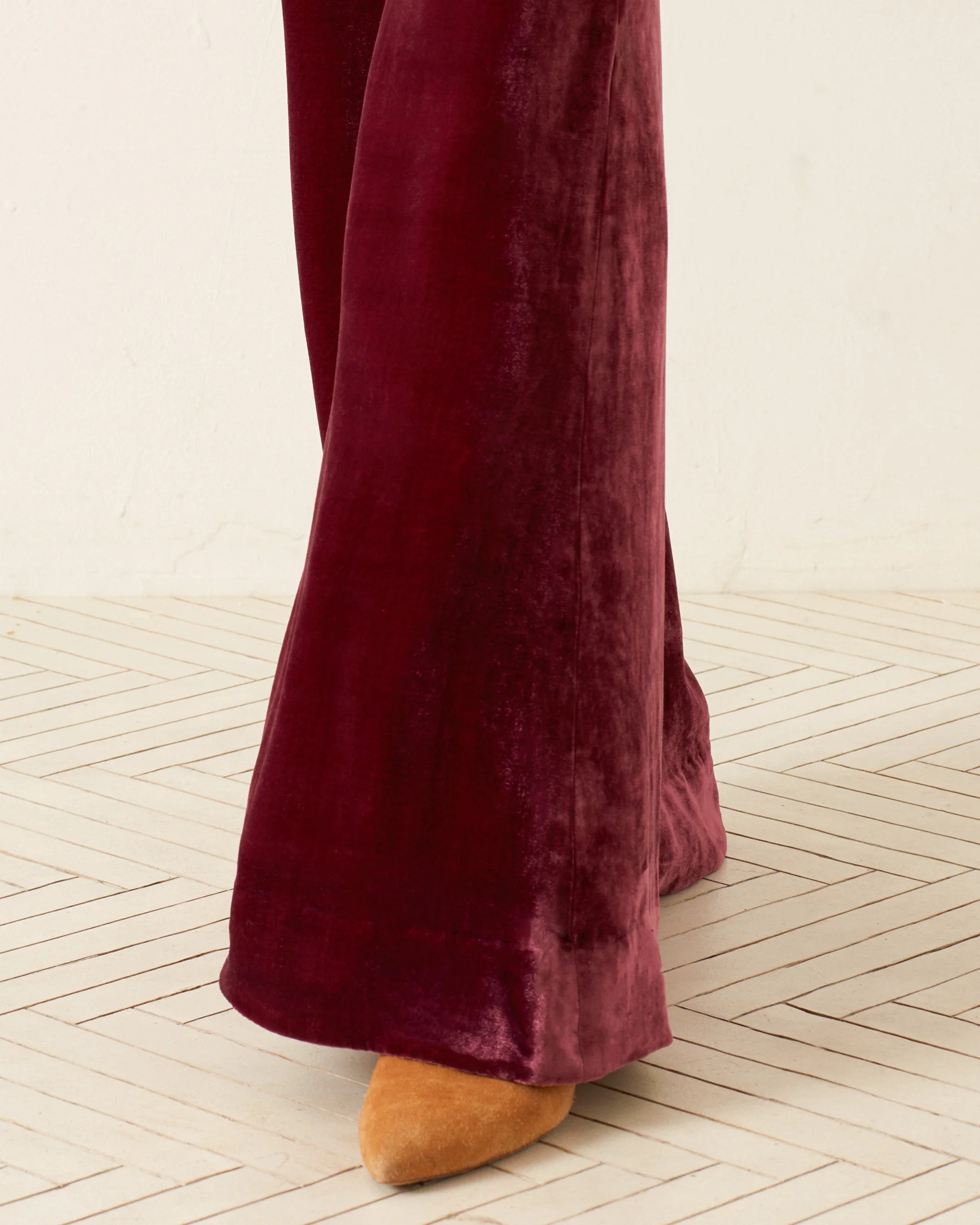 Charlie Plum Velvet Pant - Image 4