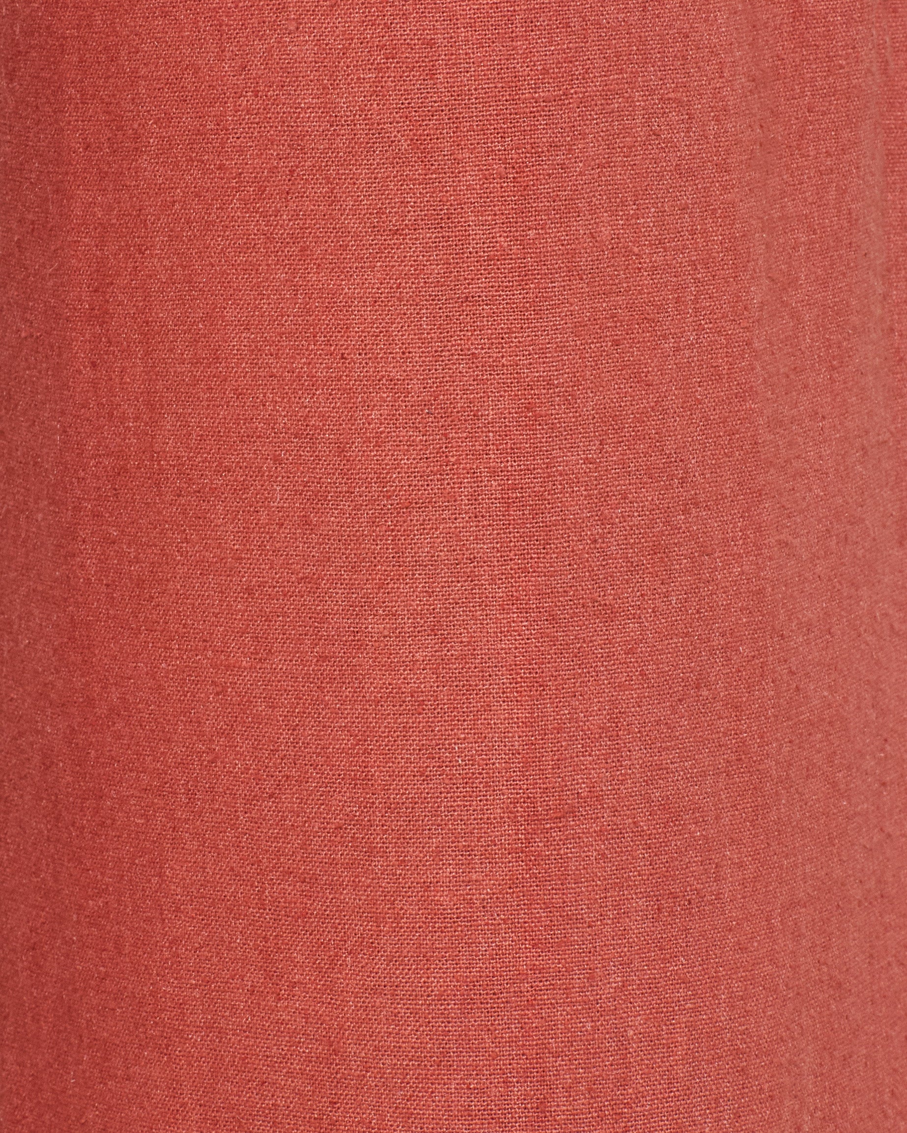 Charlie Red Ochre Silk Pant - Image 4