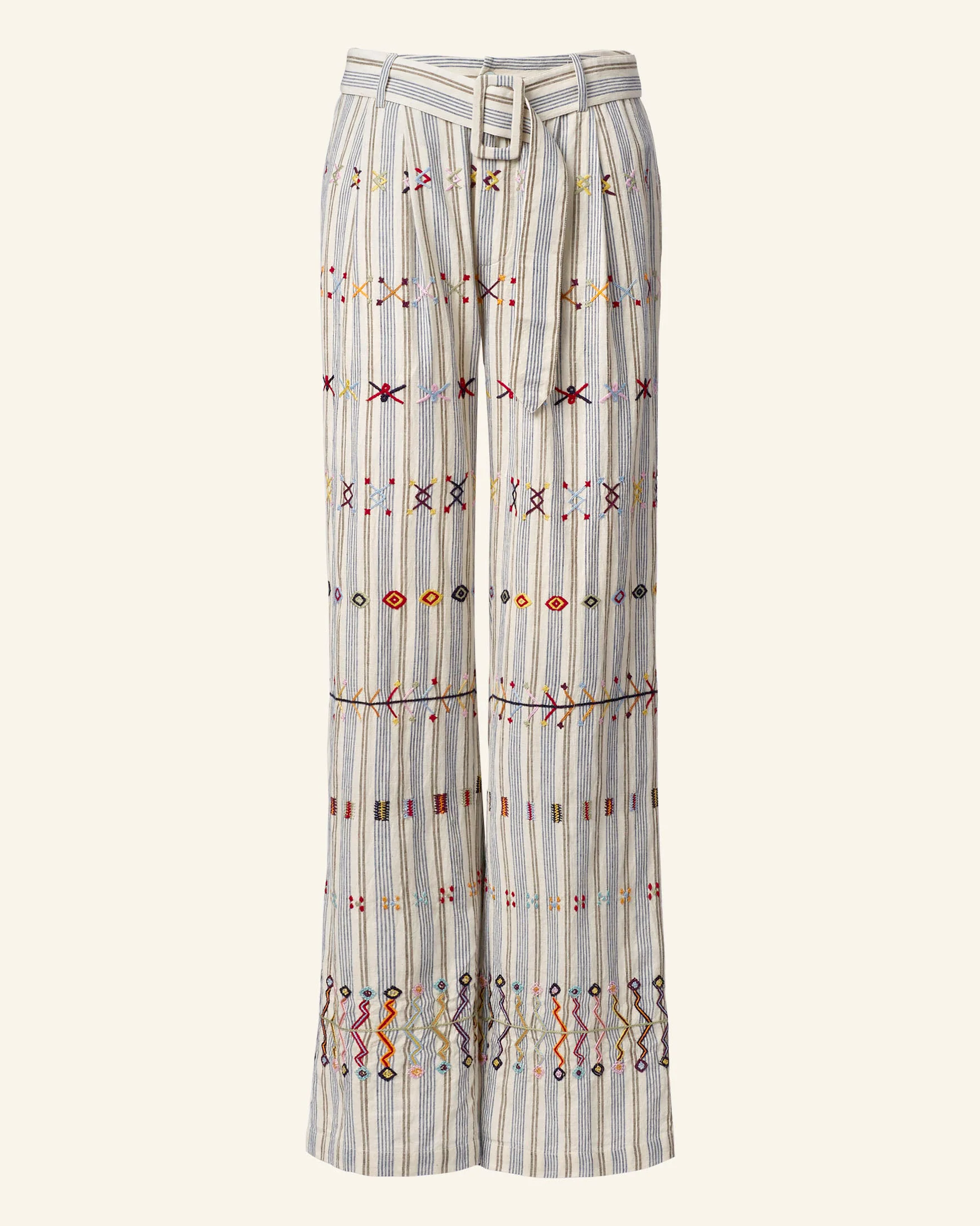 Colette Arrow Linen Pant - Image 3