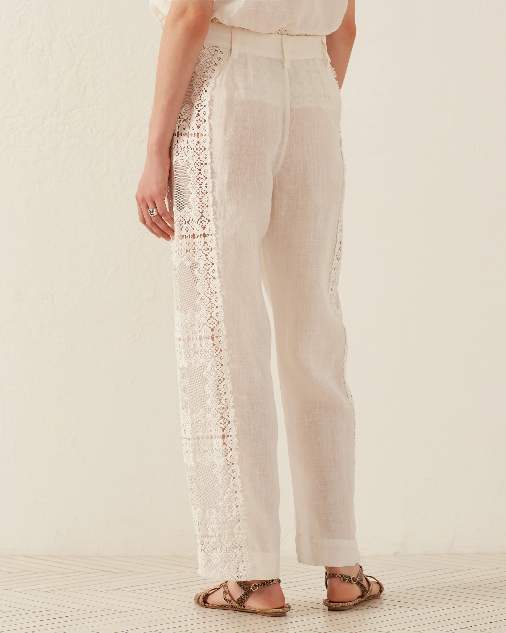 Colette Picnic Eyelet Pant - Image 5