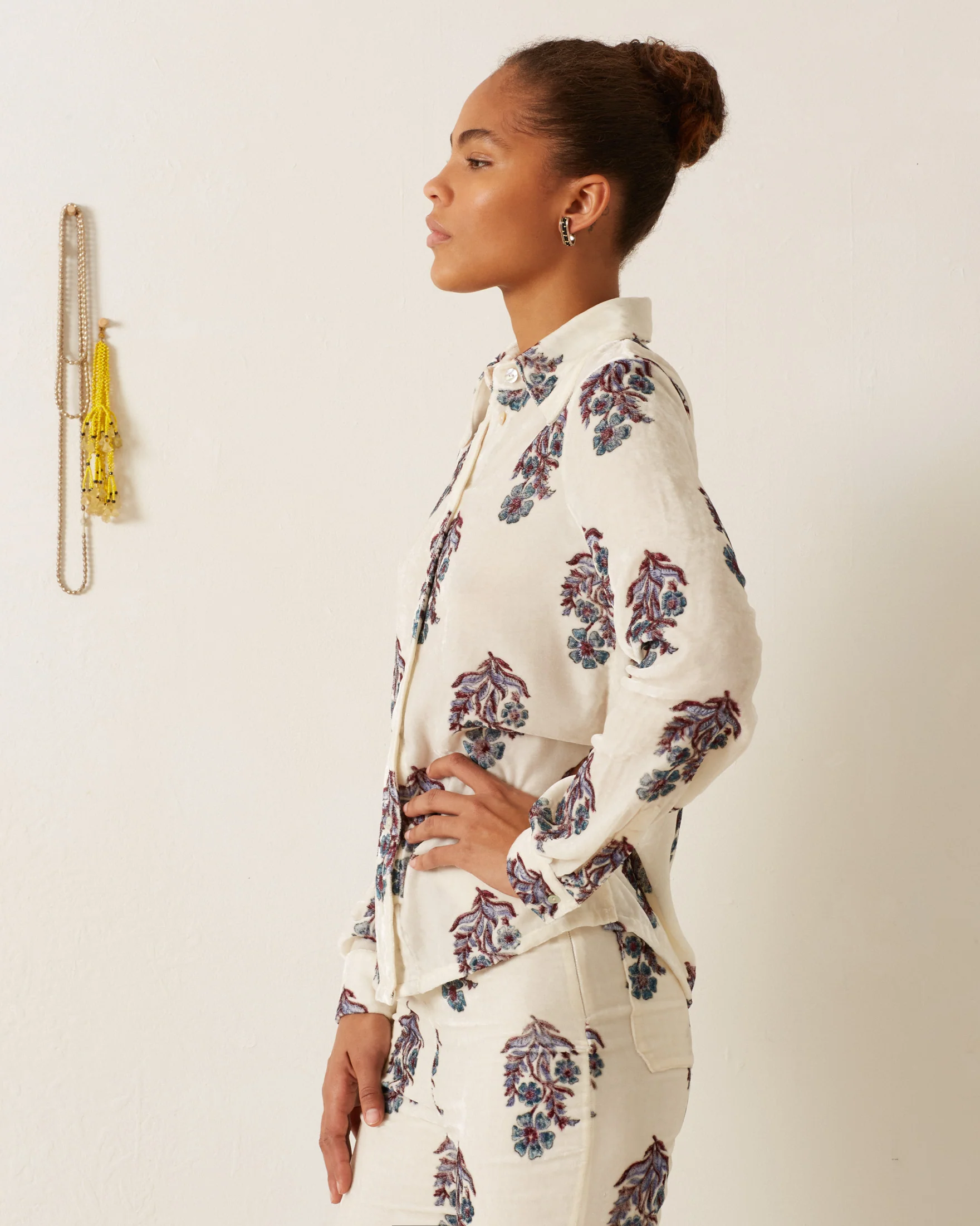 Dolly Azure Mirabilis Shirt - Image 3