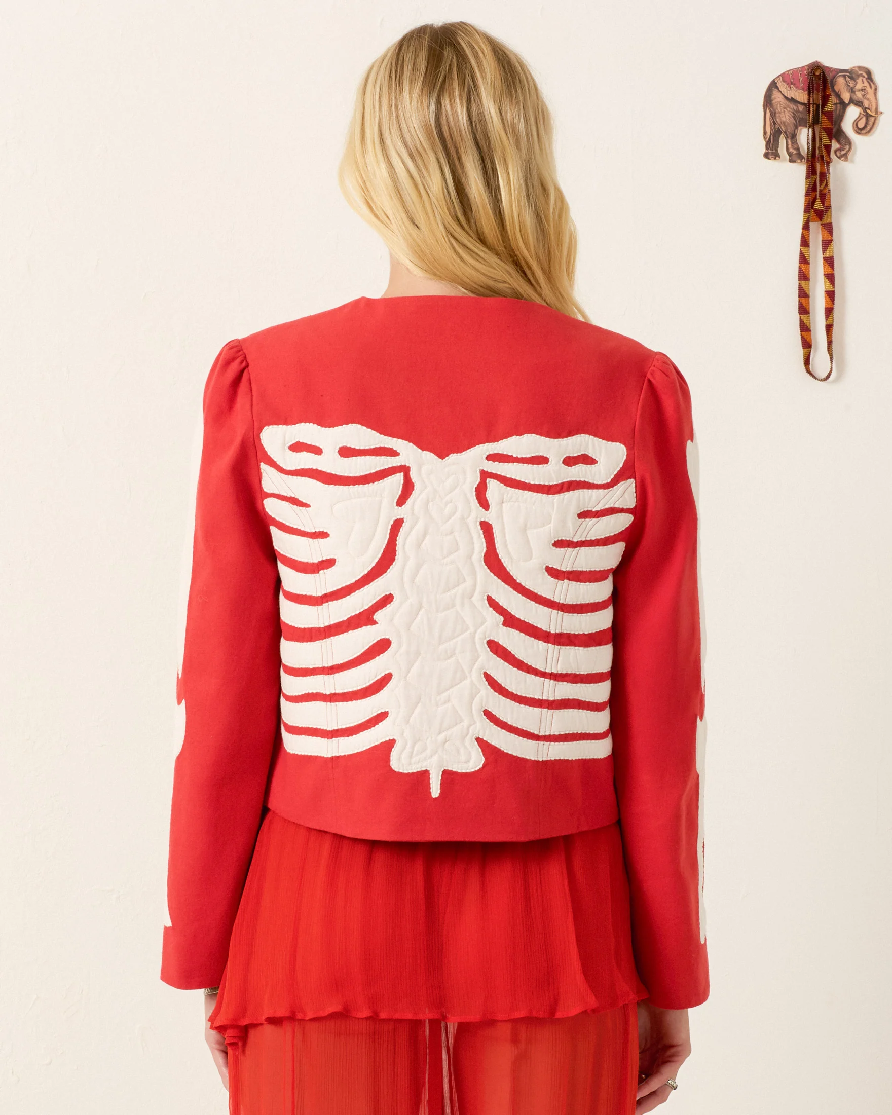 Dorian Ibis Bone Jacket - Image 3