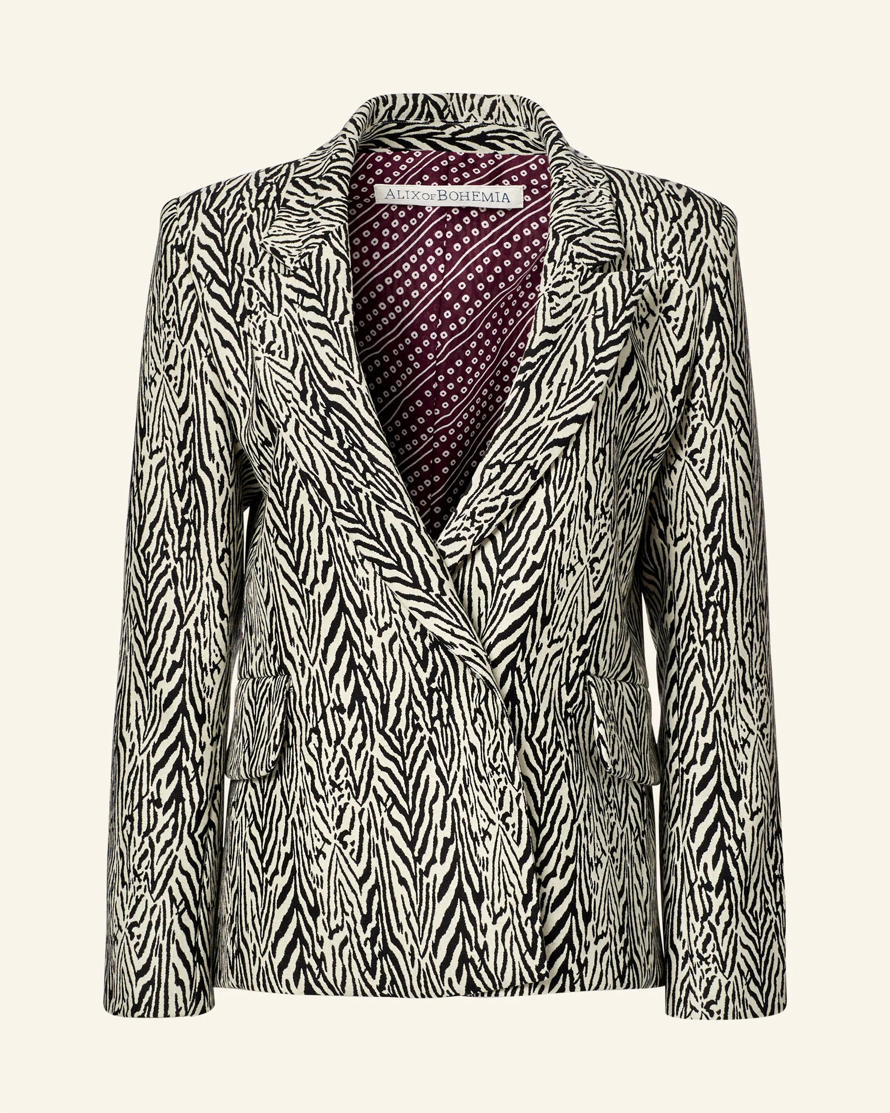 Dree Zebra Blazer - Image 3