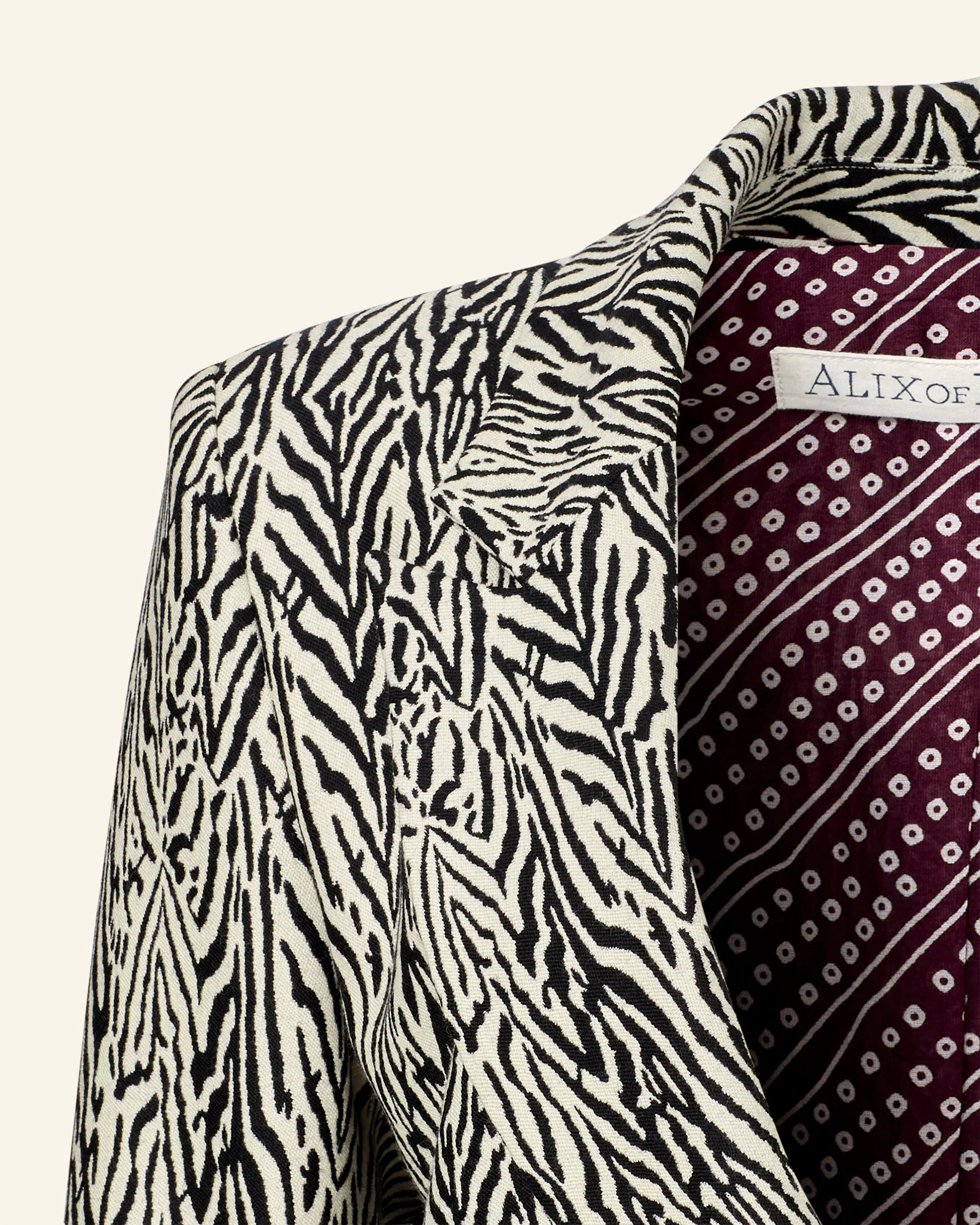 Dree Zebra Blazer - Image 4