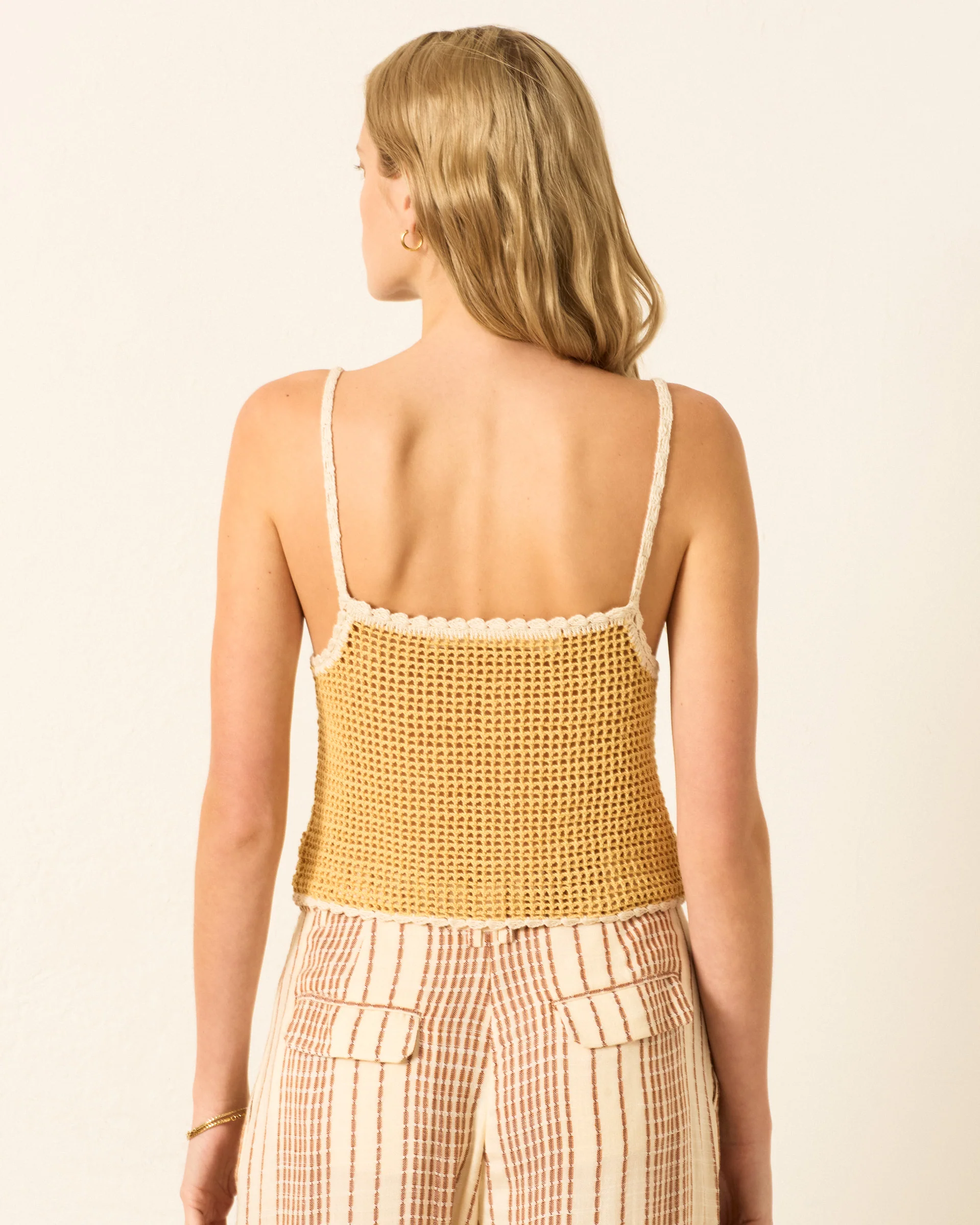 Elide Nautilus Crochet Top - Image 3