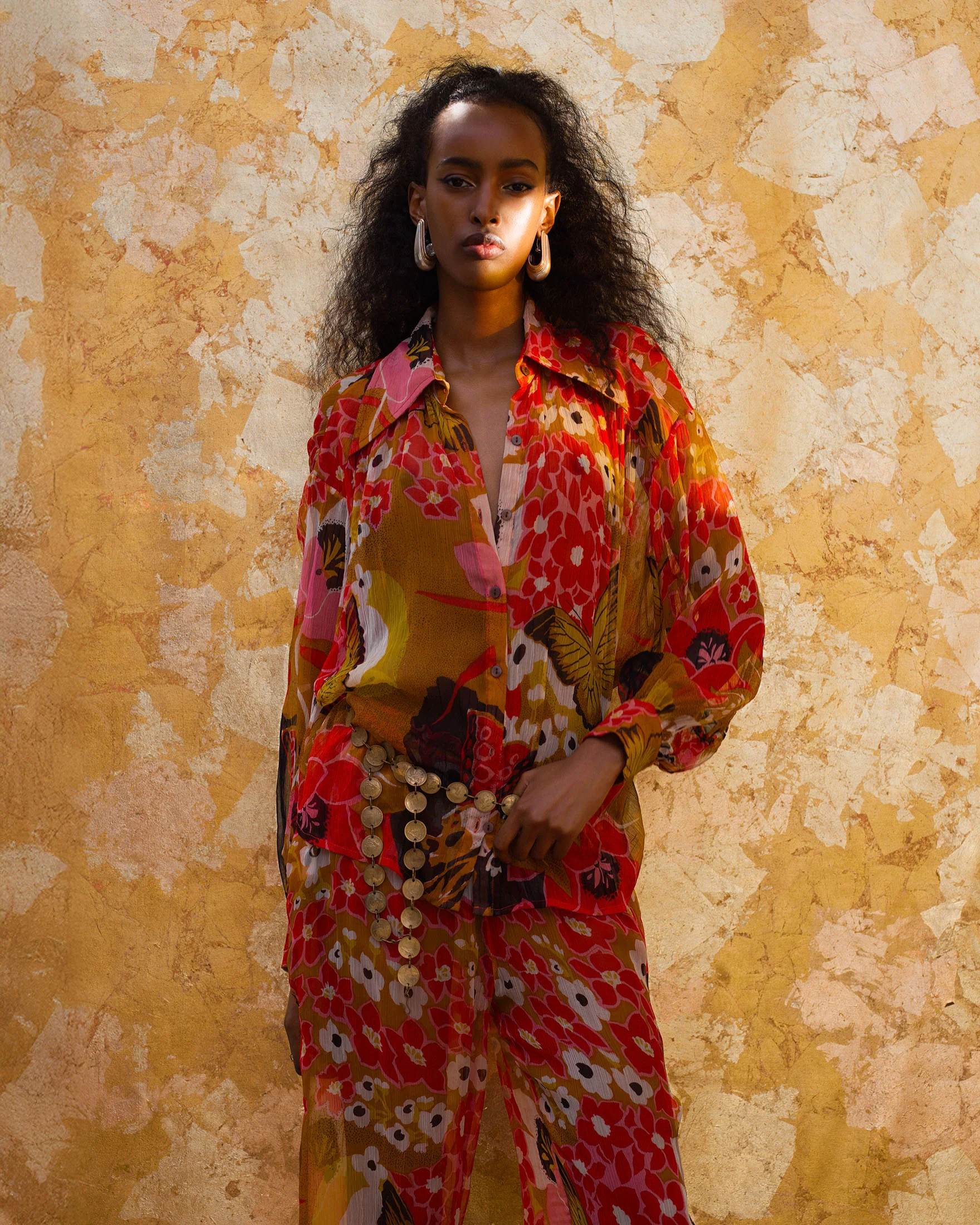 Emery Marigold Meadow Shirt - Image 2