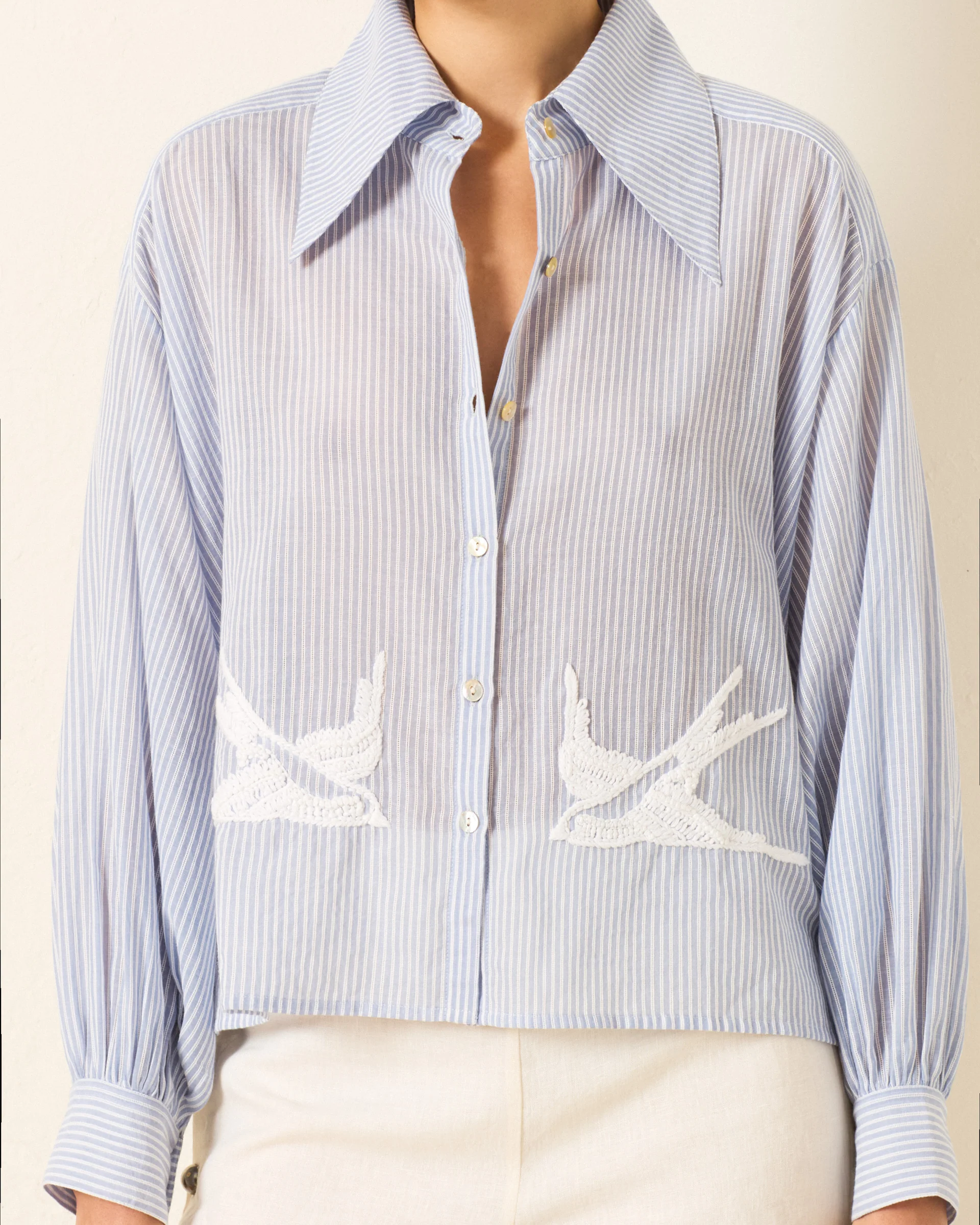 Emery Swallow Stripe Shirt - Image 3