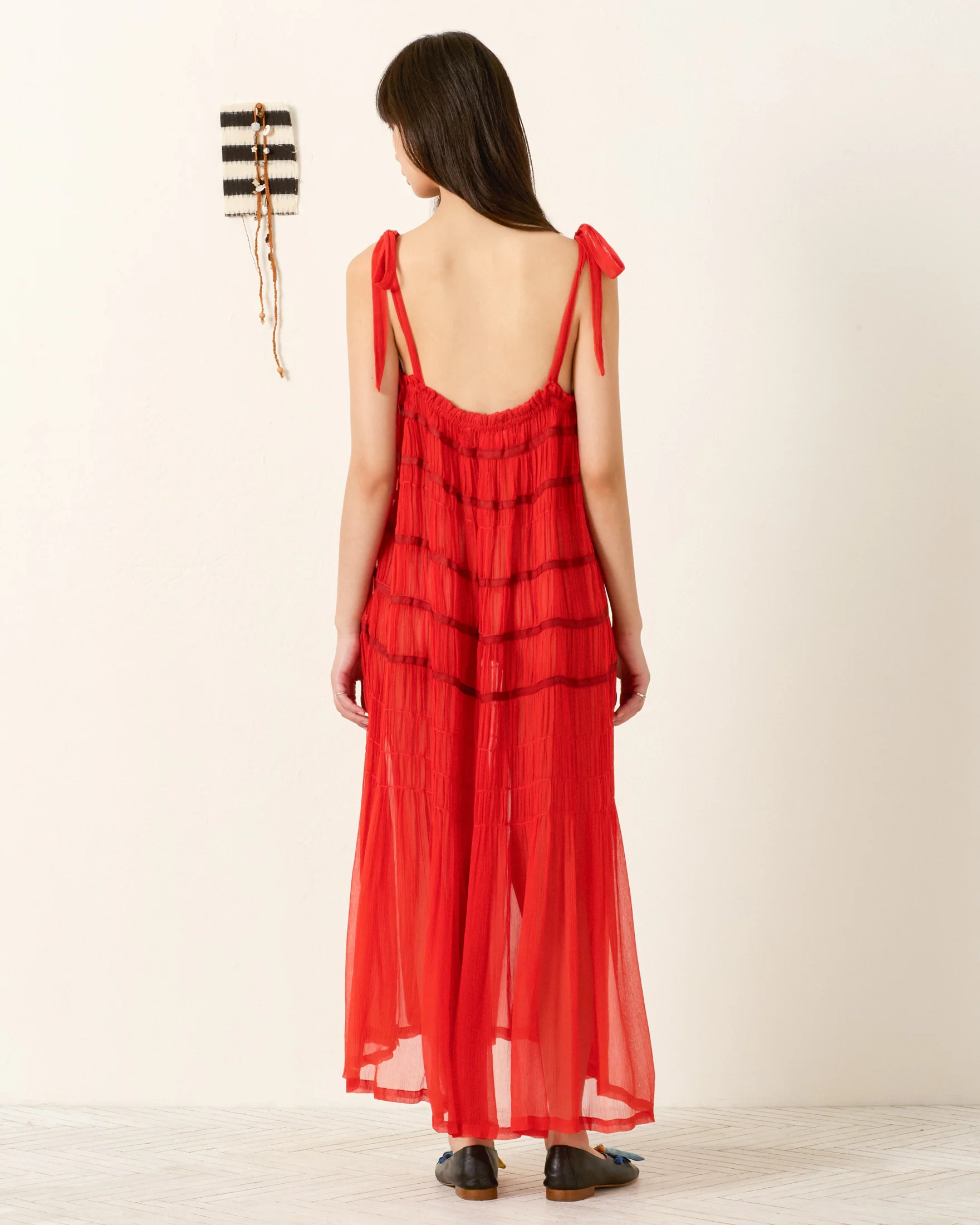 Emrys Ibis Chiffon Dress - Image 3