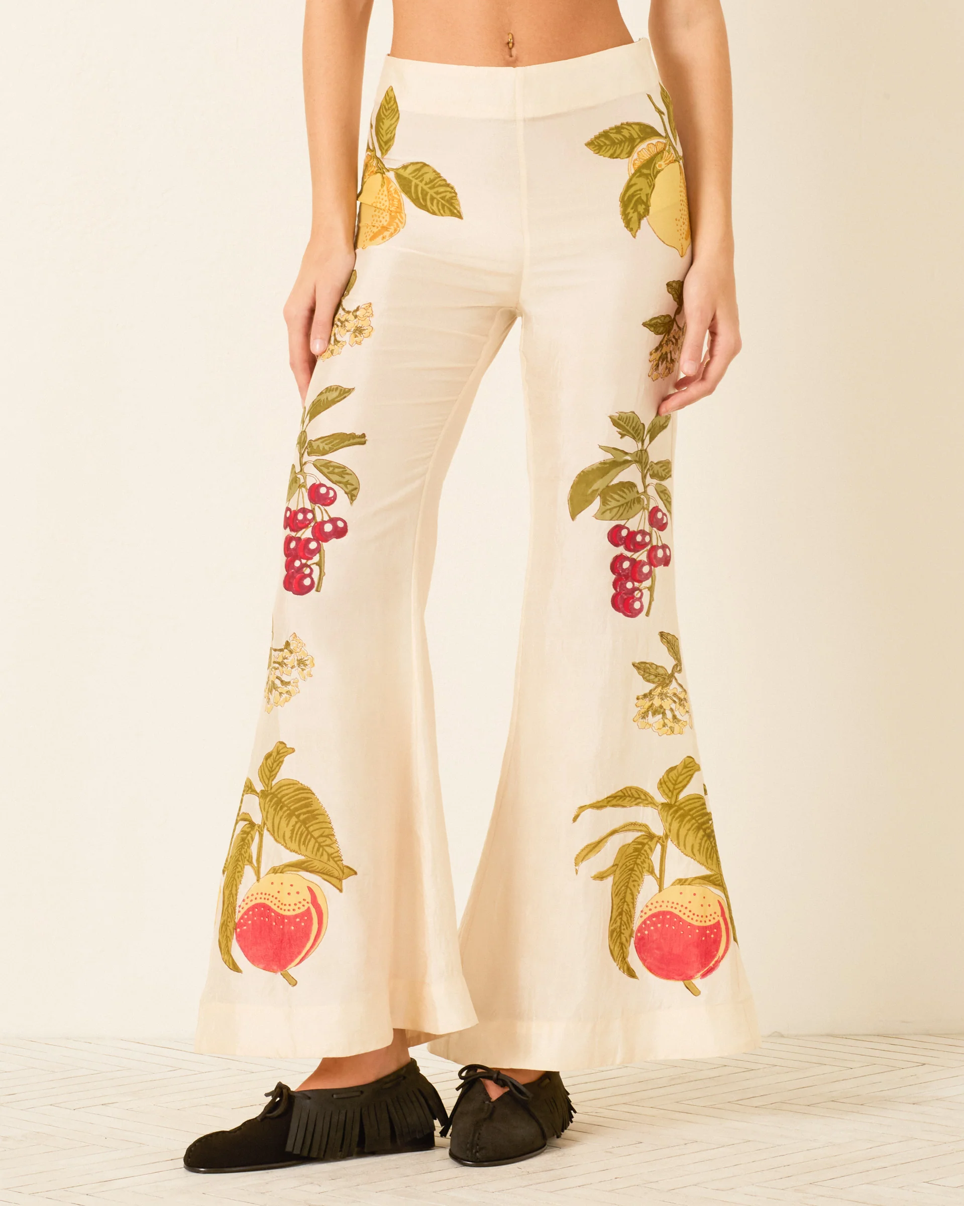 Farah Four Fruit Silk Pant