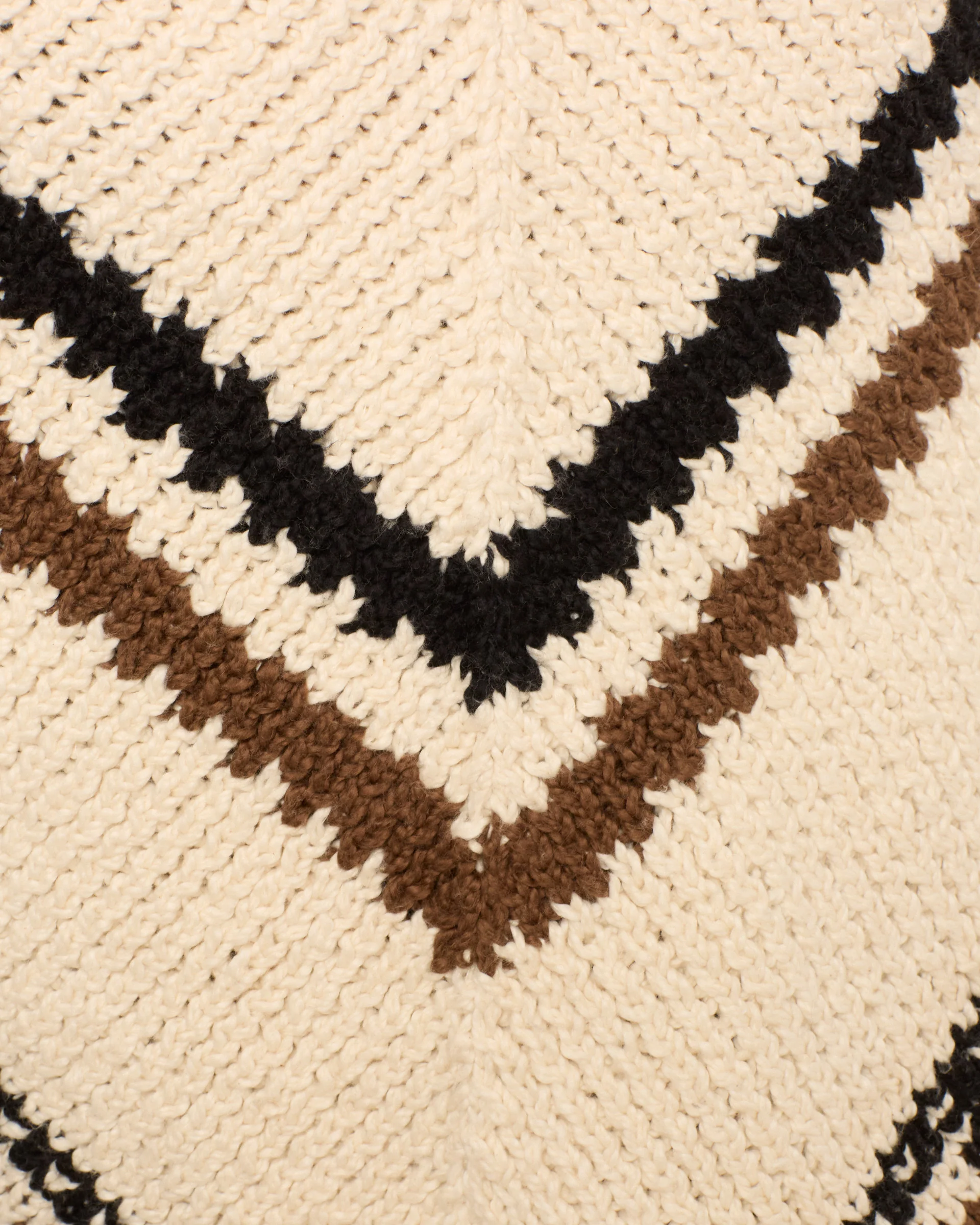 Faune Rawhide Knit Poncho - Image 5