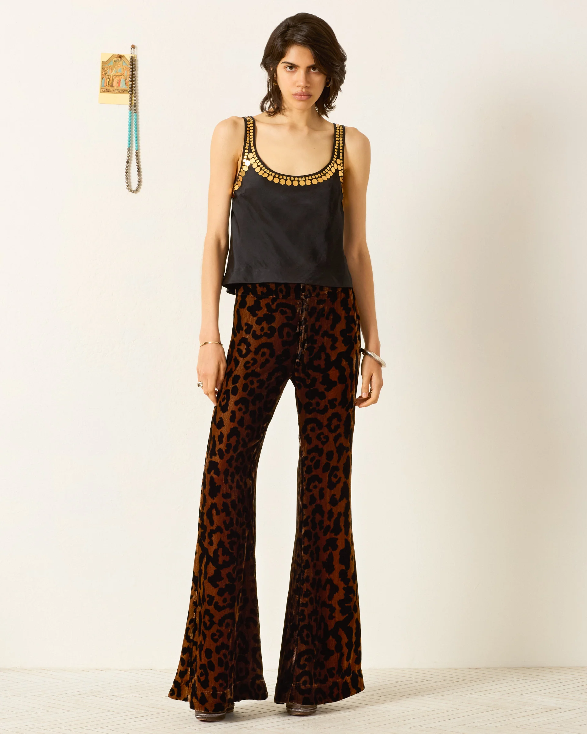 Fiona Gilded Coin Top - Image 2