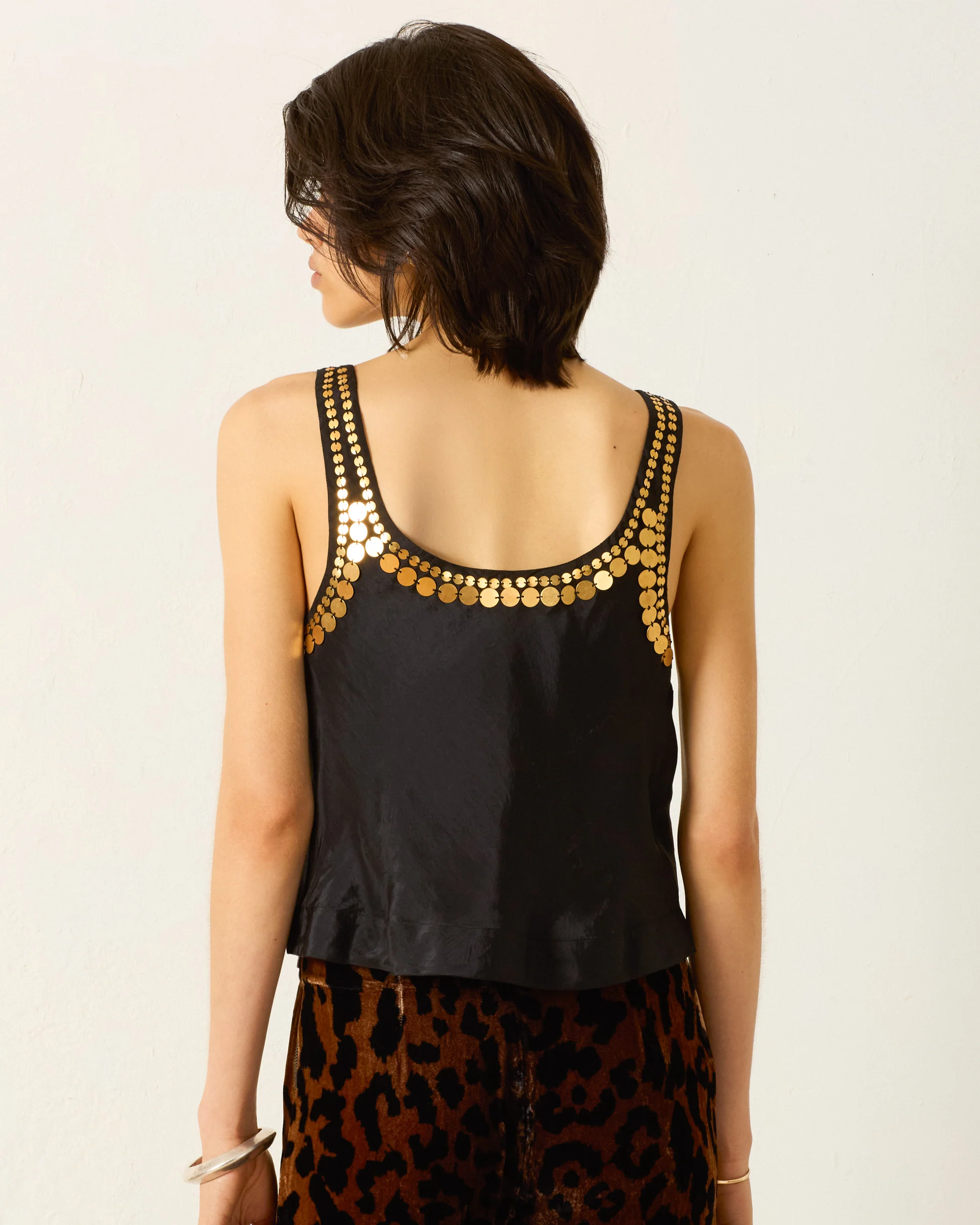 Fiona Gilded Coin Top - Image 3