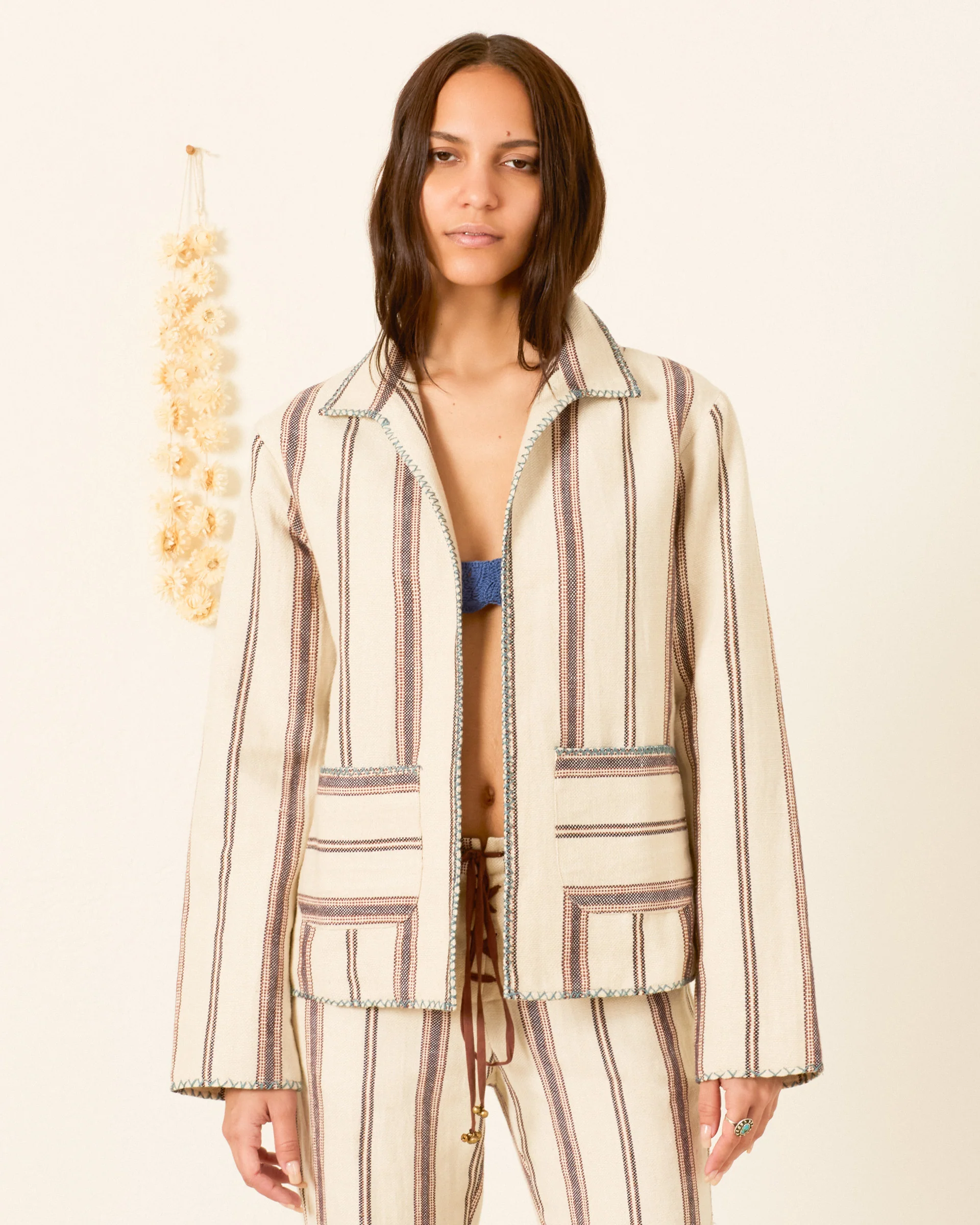 Francis Bark Stripe Jacket
