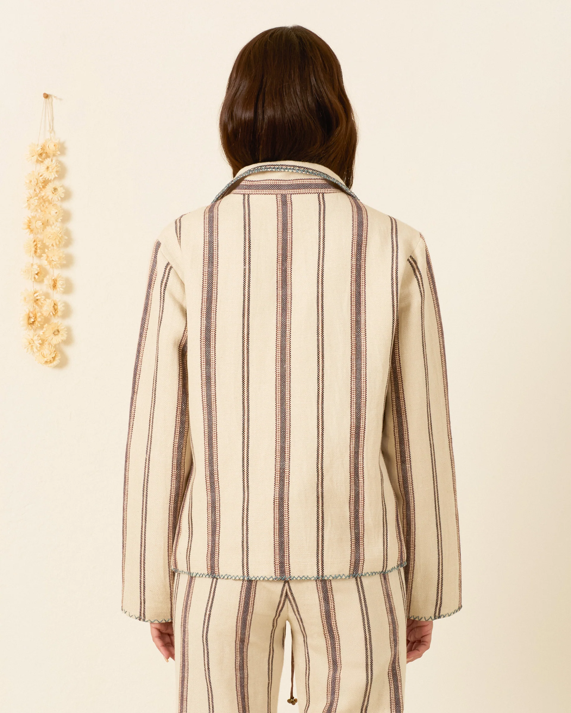 Francis Bark Stripe Jacket - Image 2