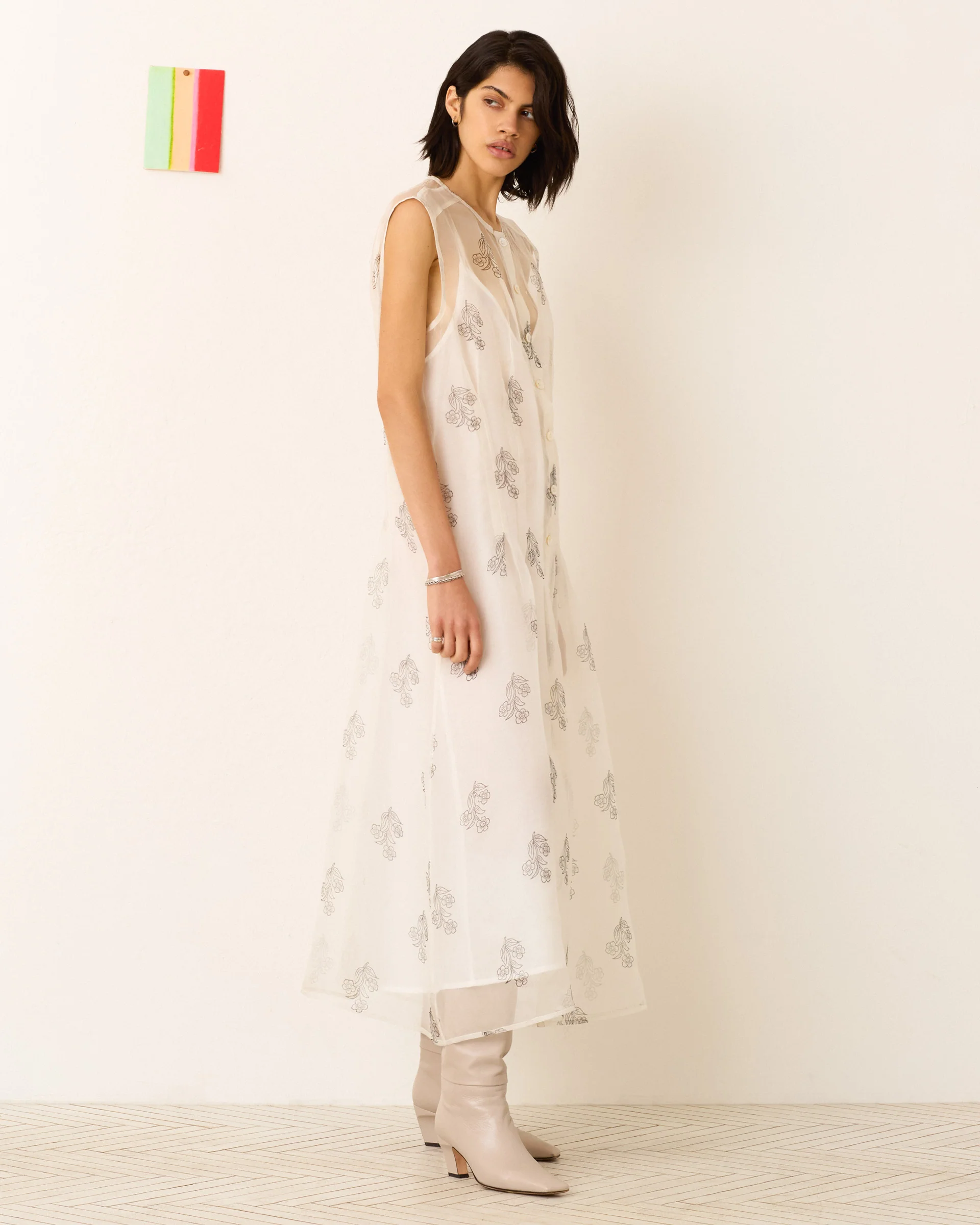 Gigi Lunar Flower Dress - Image 4