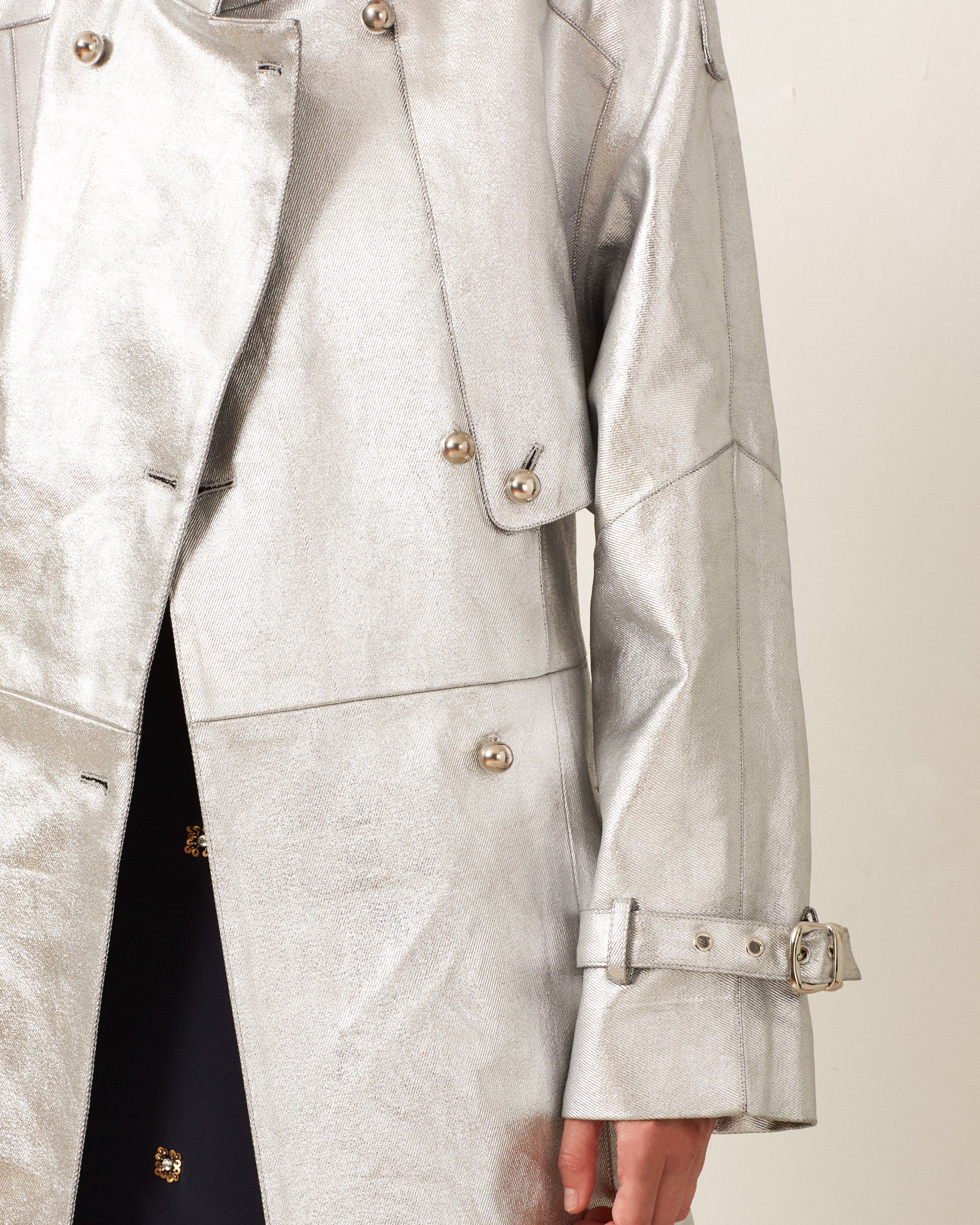 Jackson Silver Denim Jacket - Image 4