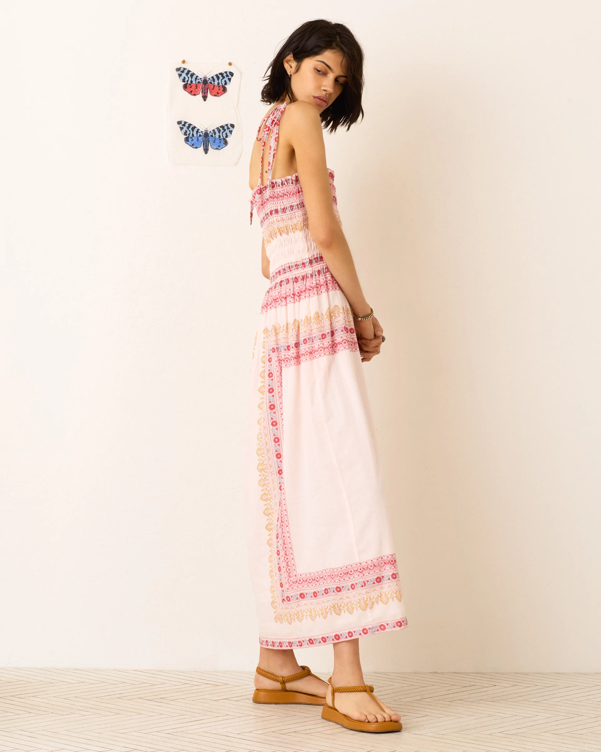 Kaia Blush Tile Dress - Image 3