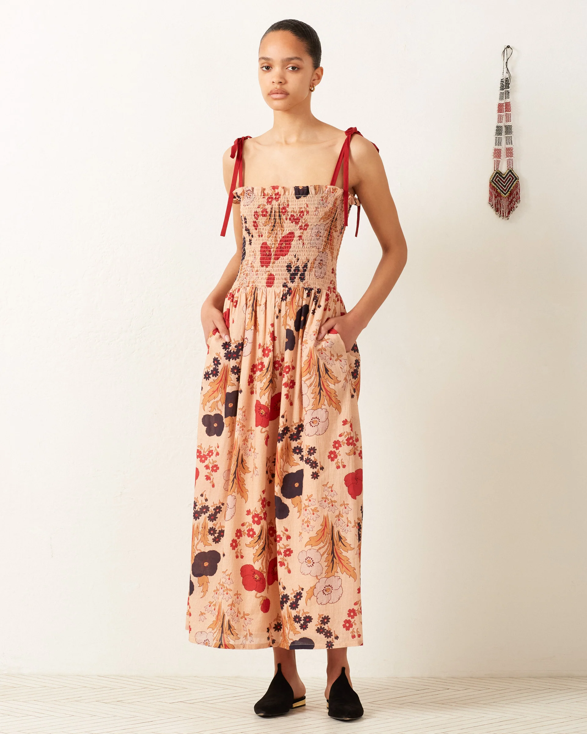 Kaia Vintage Poppy Dress - Image 4