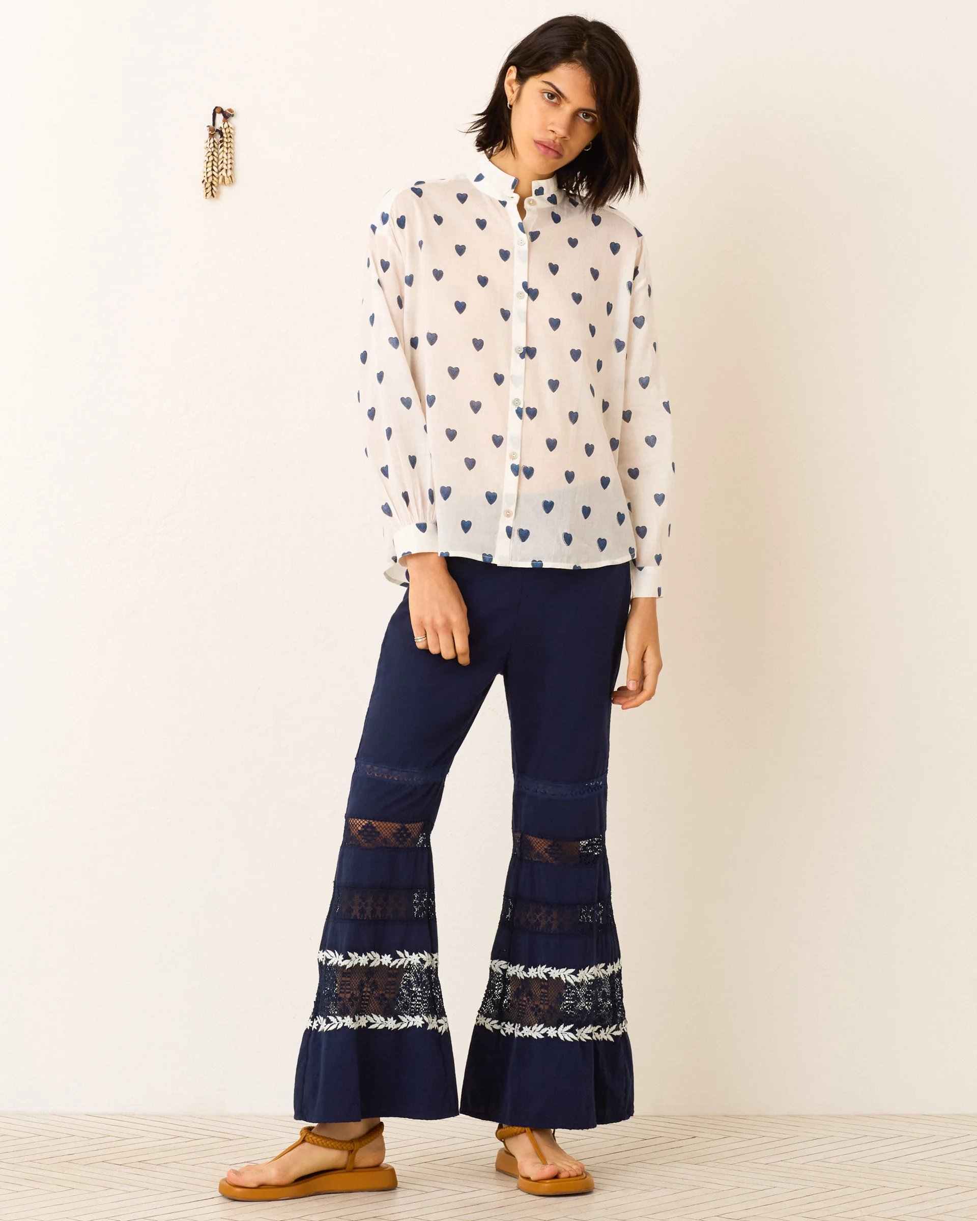Kiki Indigo Heart Shirt - Image 2