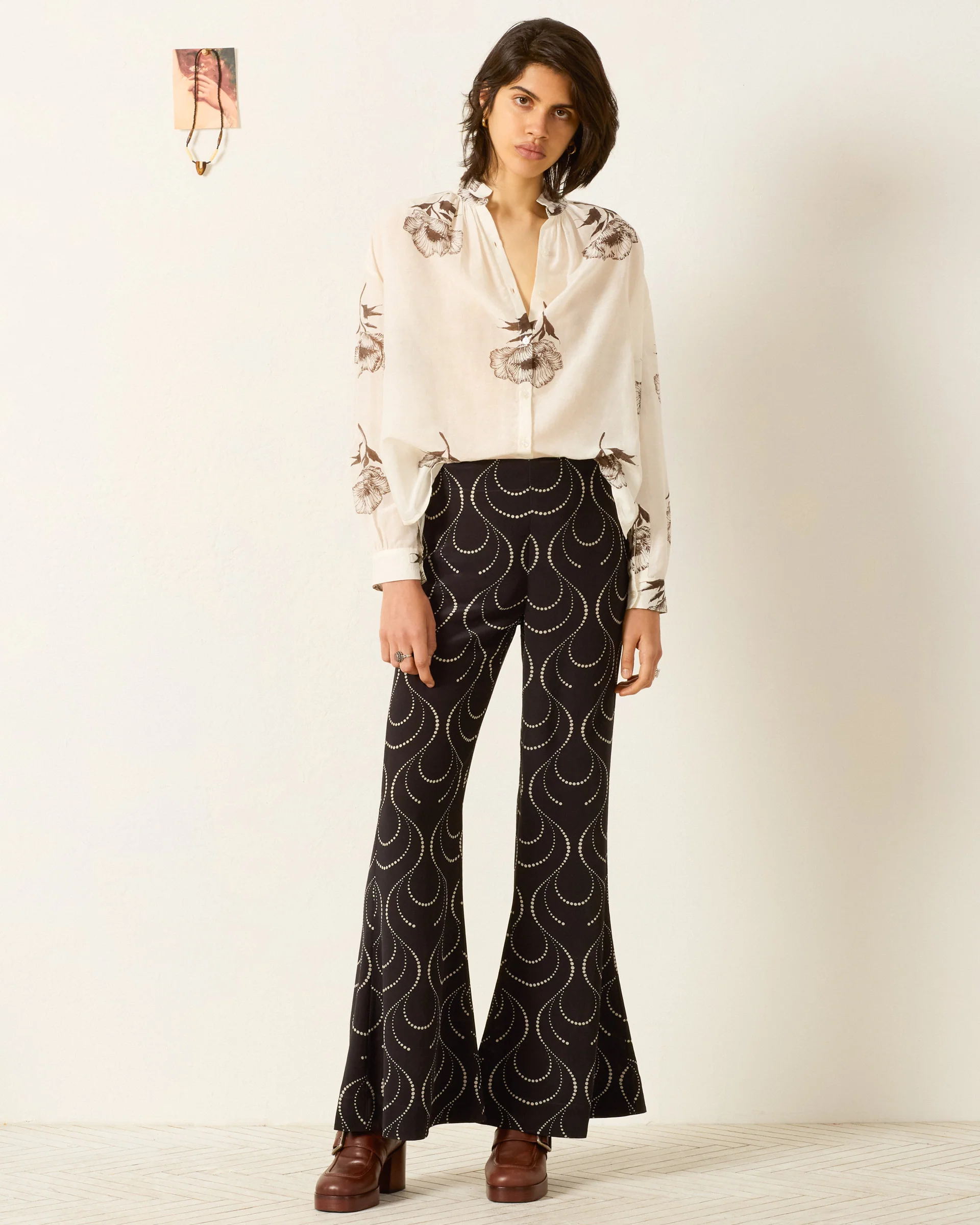 Kiki Obsidian Poppy Shirt - Image 3