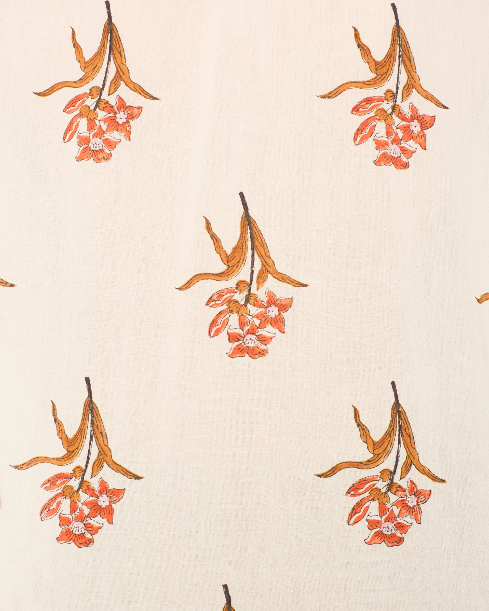 Kiki Persimmon Flower Shirt - Image 4