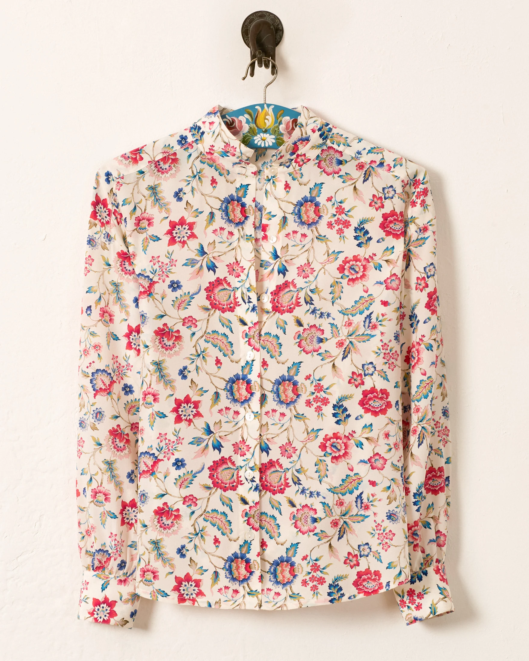 Kiki Spring Dream Silk Shirt - Image 4