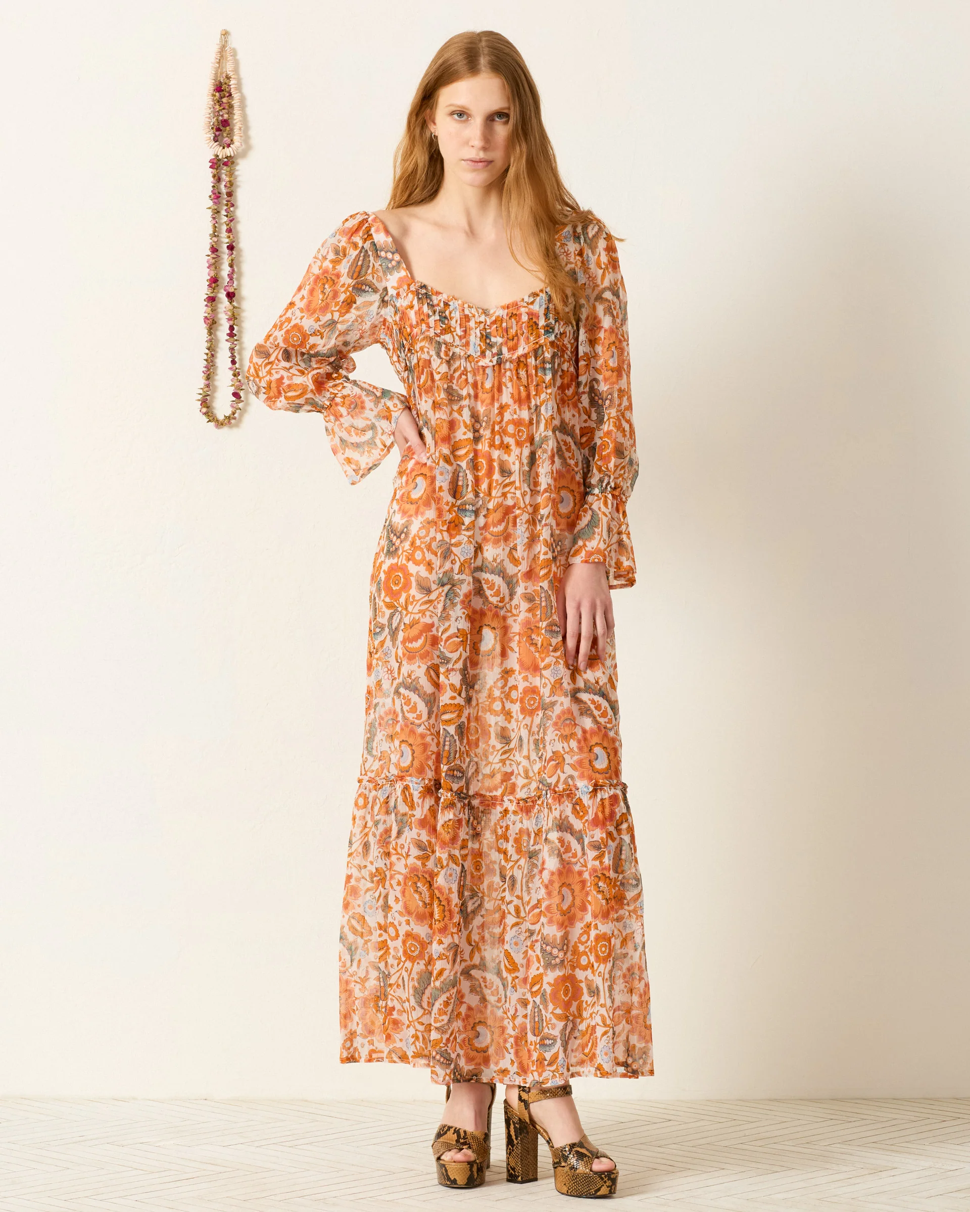 Lilium Topaz Flower Dress