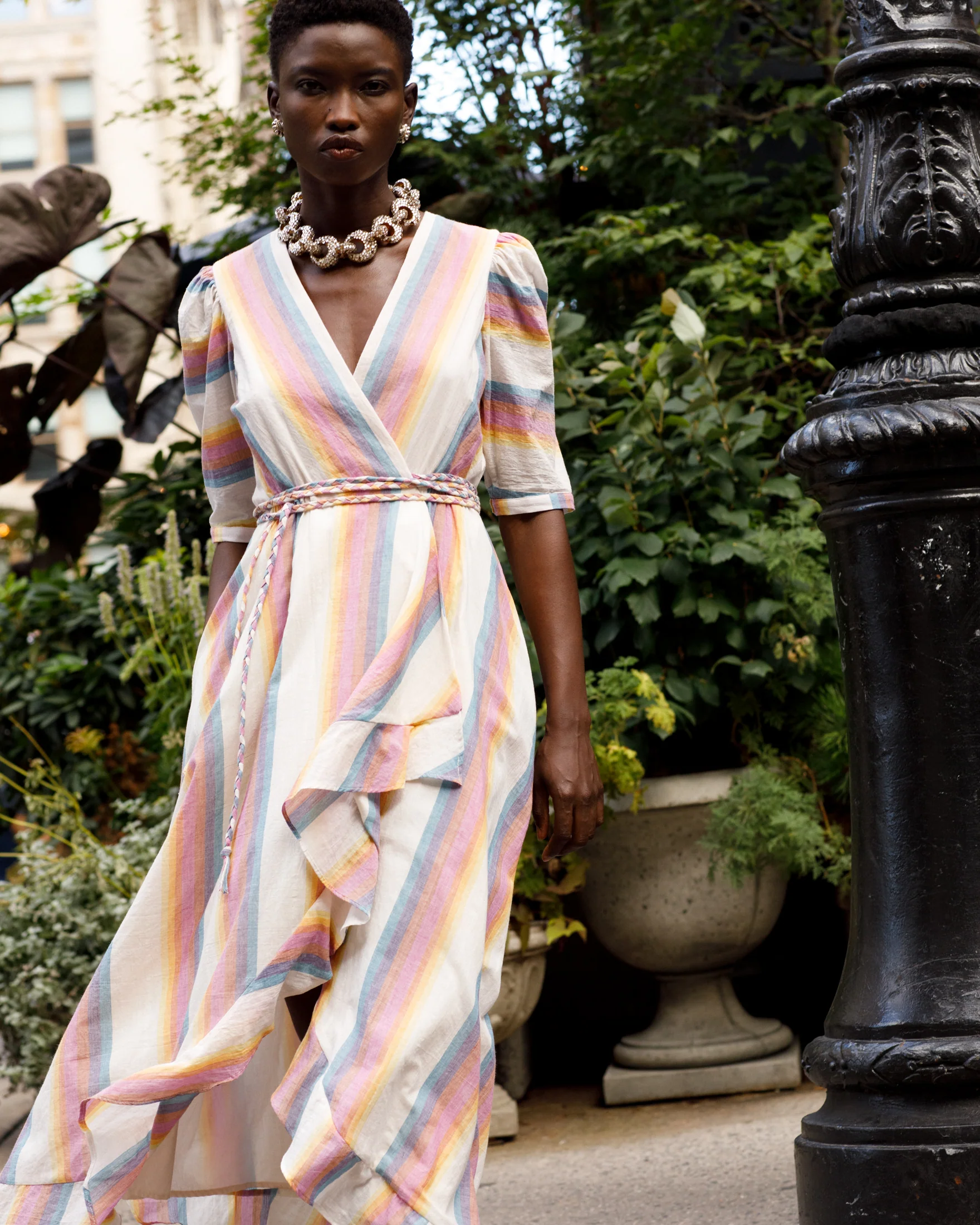 Lola Sunset Wrap Dress - Image 2