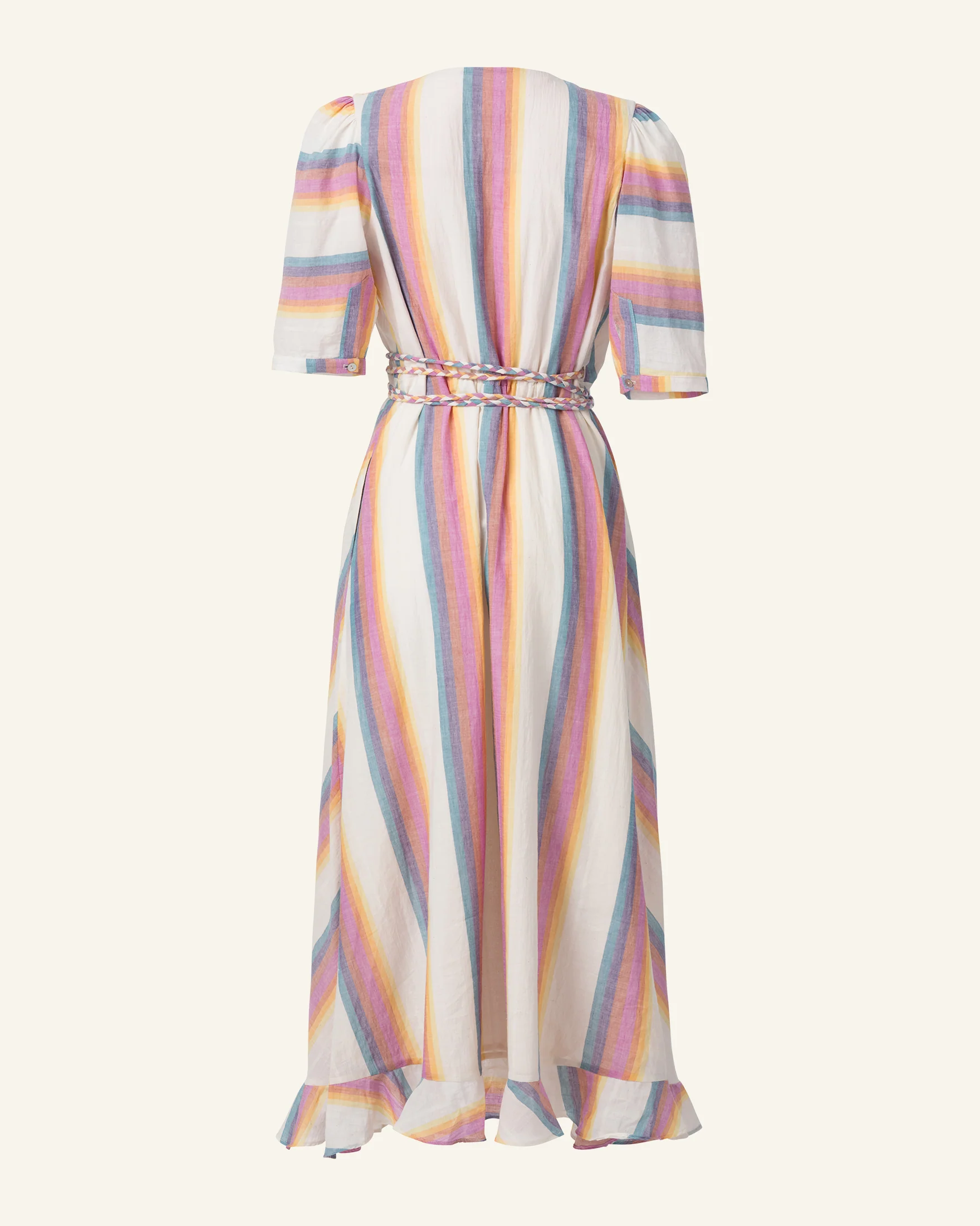 Lola Sunset Wrap Dress - Image 6