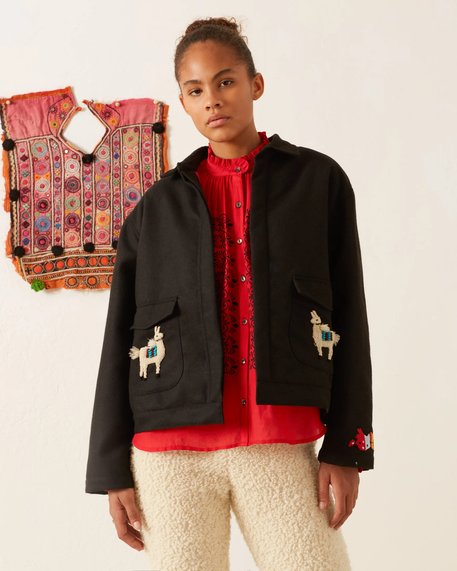 Lucky Little Llama Jacket