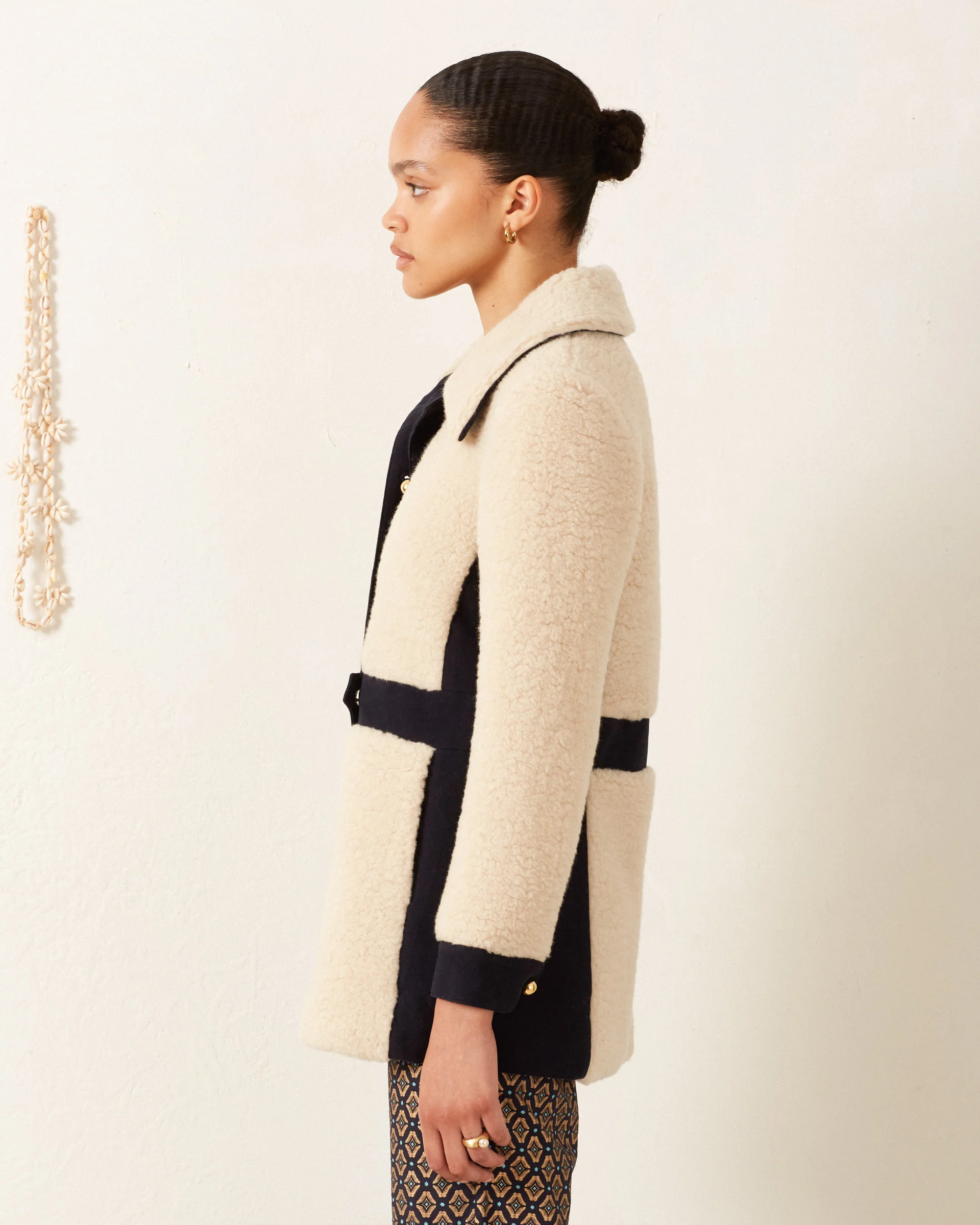 Lydia Desert Sand Coat - Image 4