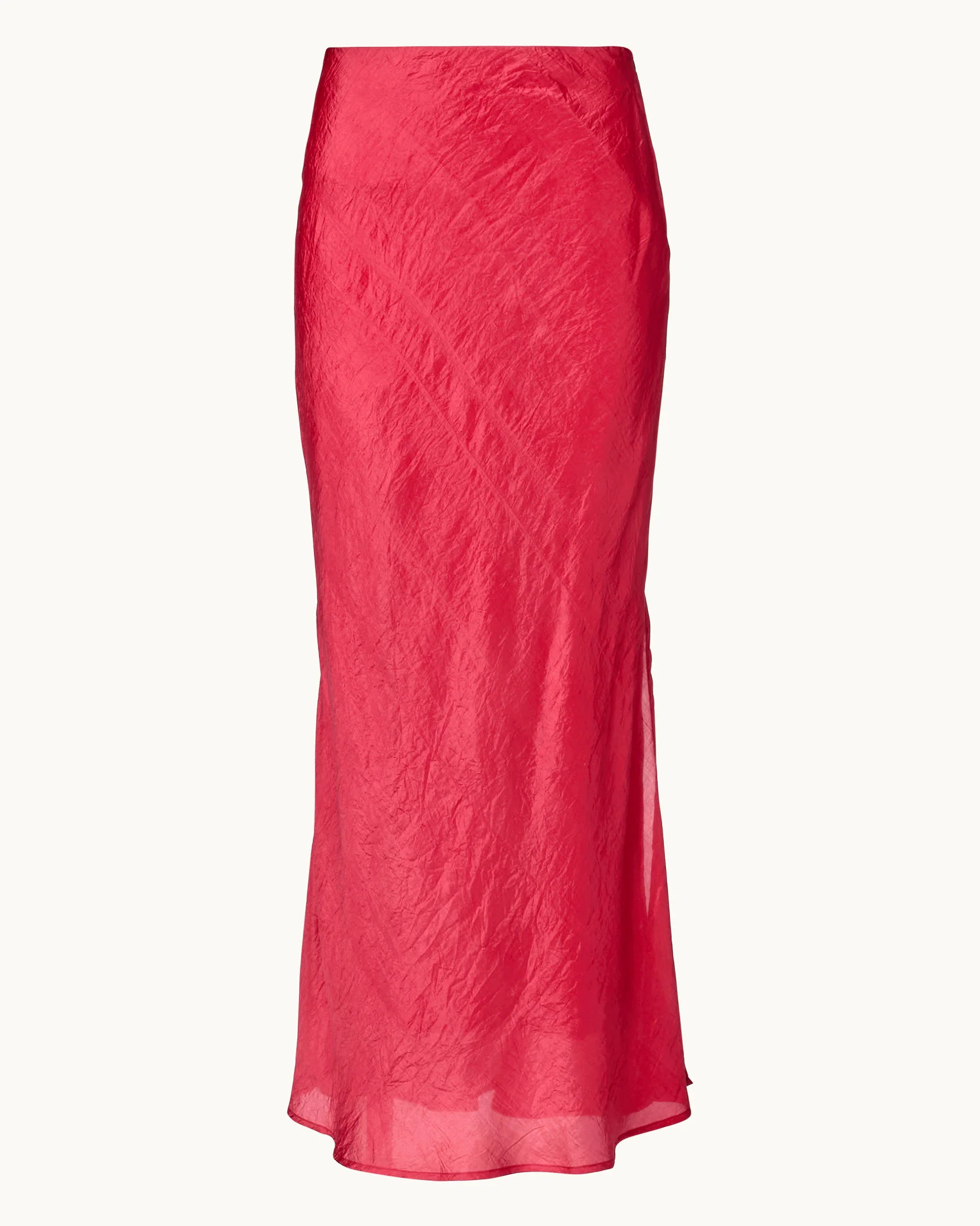 Lyra Cardinal Silk Skirt - Image 6