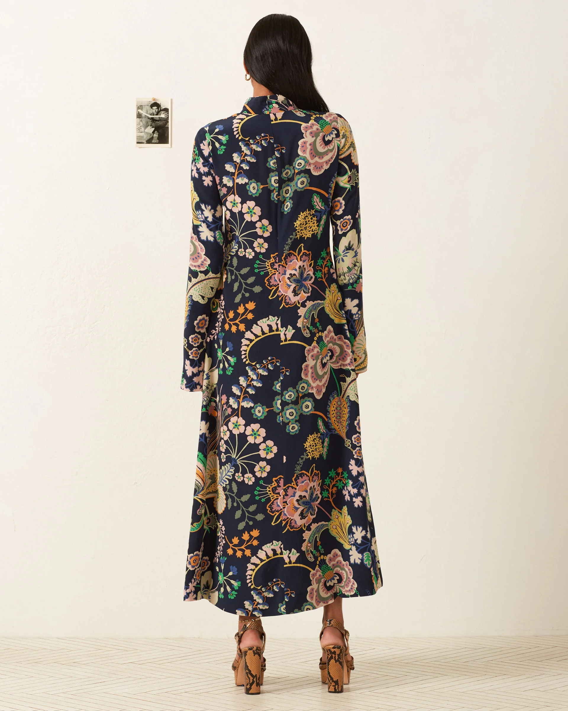 Nia Desert Flower Dress - Image 4