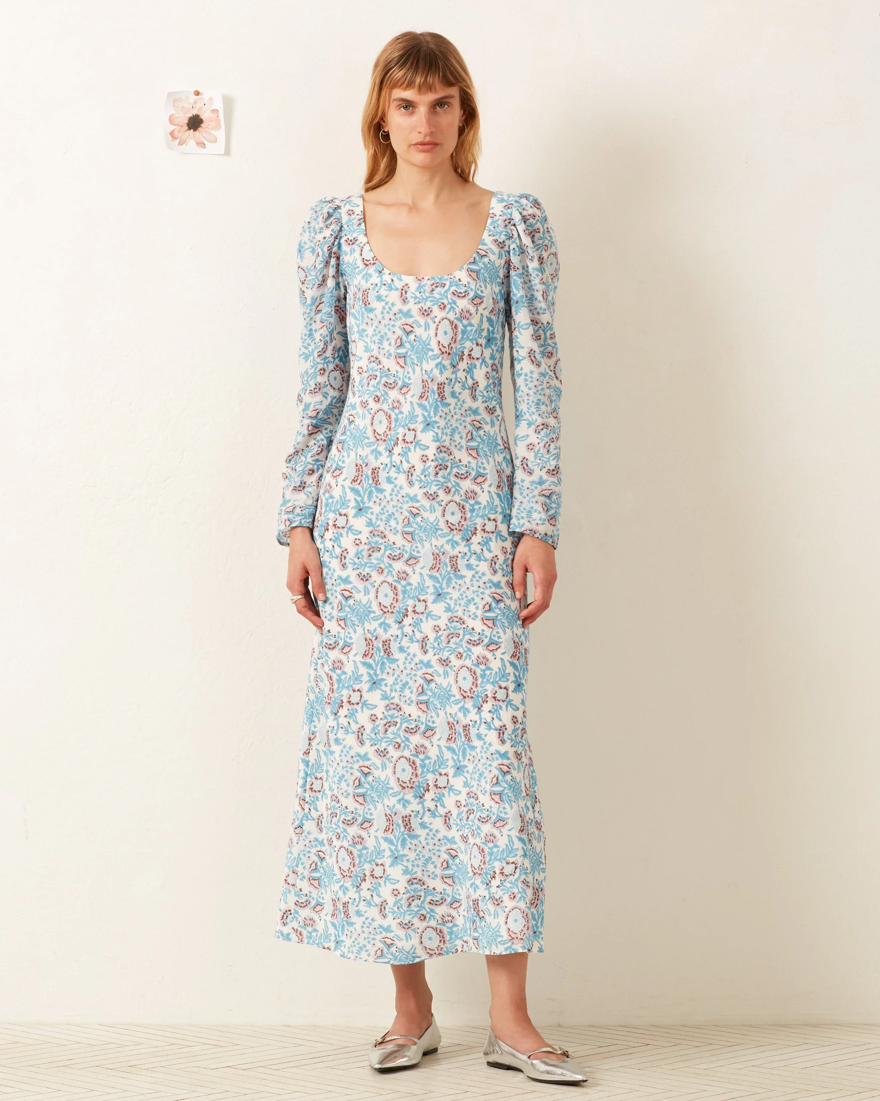 Paloma Blue Garden Dress