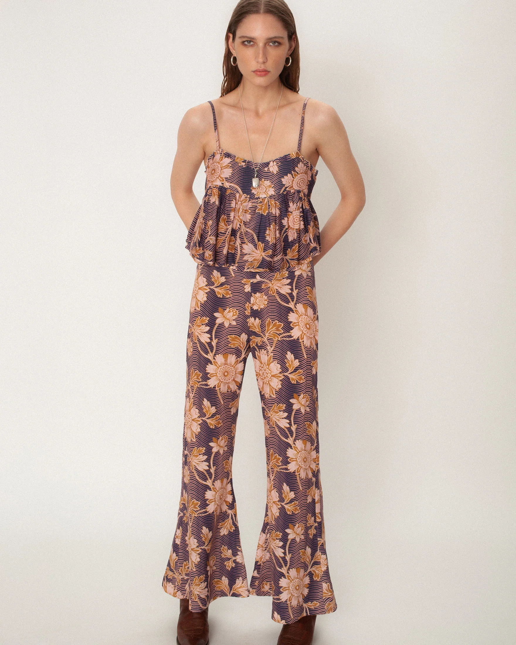 Paz Wavy Zinnia Top - Image 6