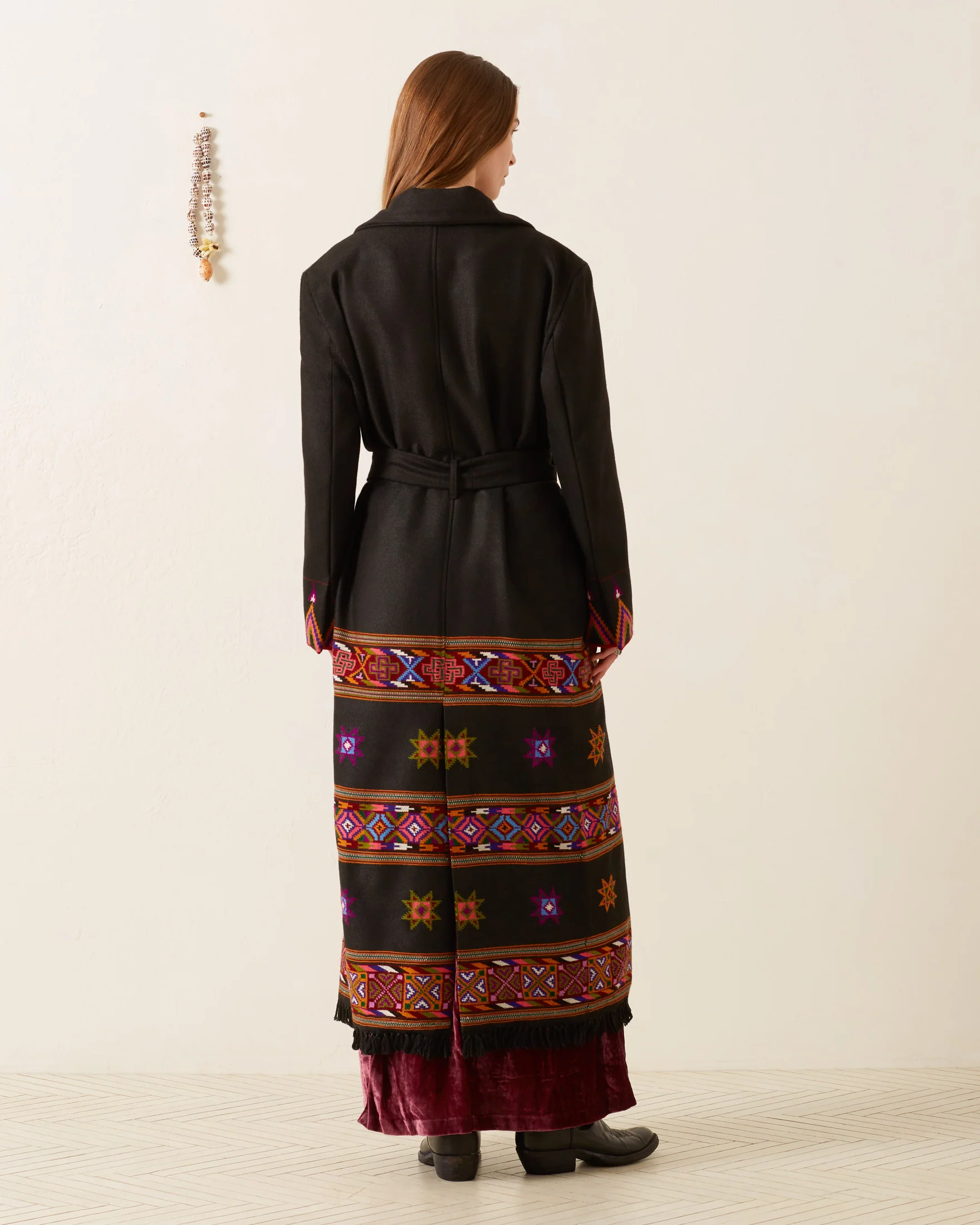 Penelope Wildflower Wool Coat - Image 5